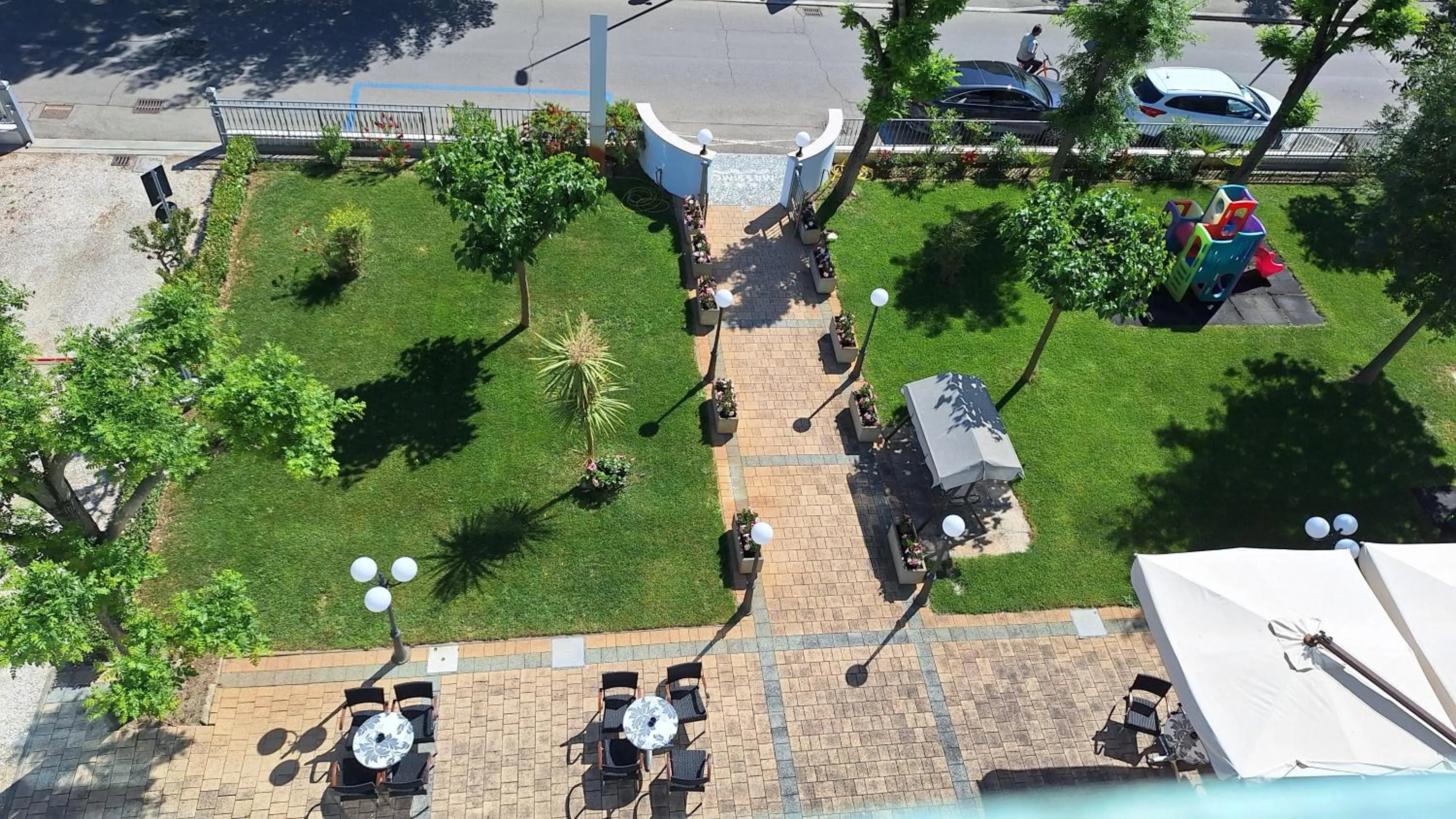 Garden in Hotel Massimo