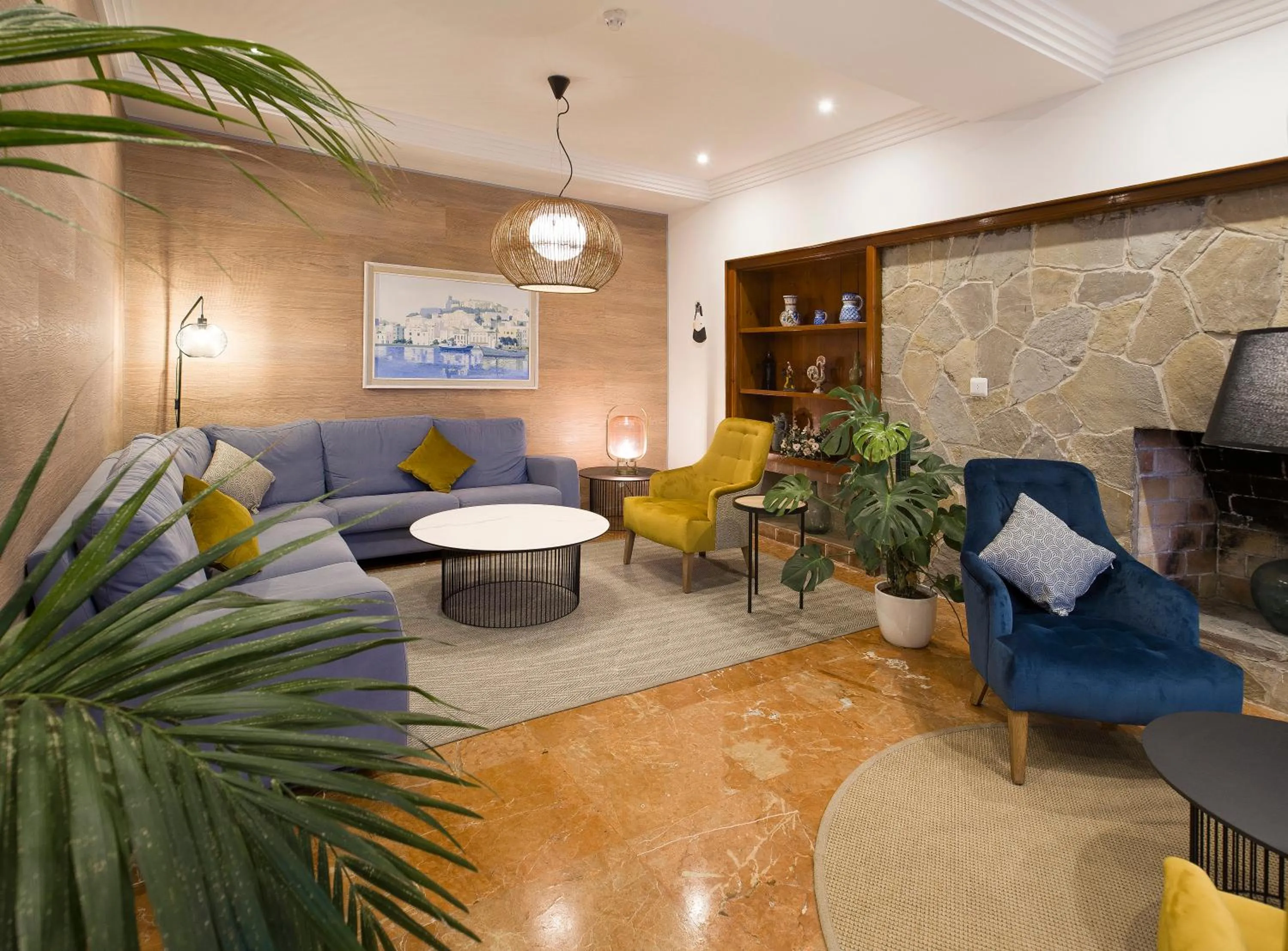 Living room in Hotel Osiris Ibiza