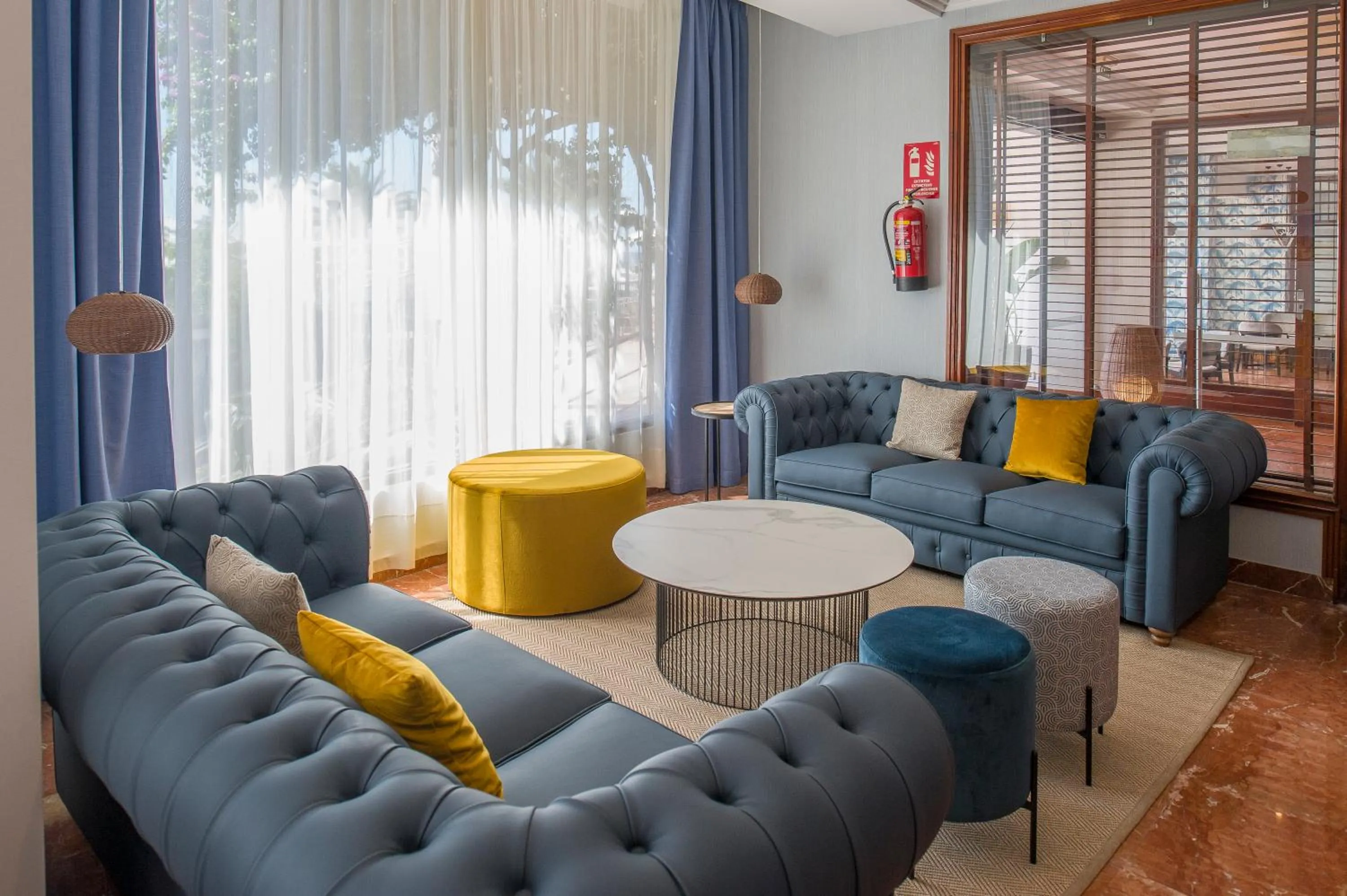 Living room in Hotel Osiris Ibiza