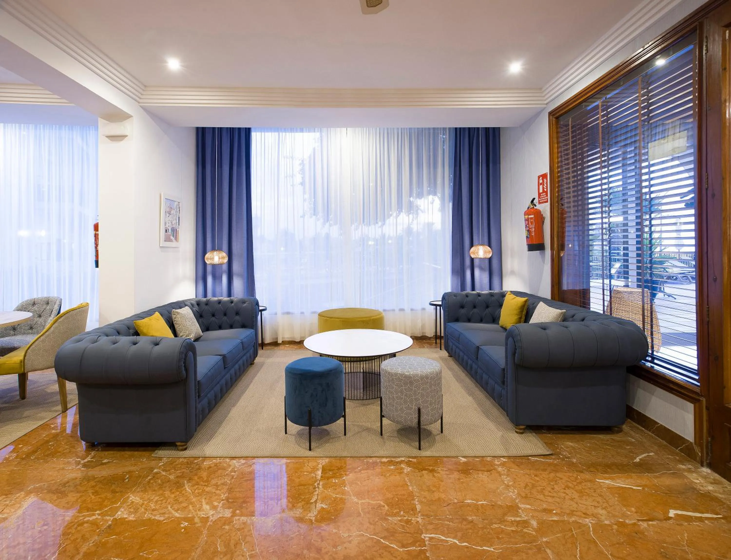 Living room in Hotel Osiris Ibiza