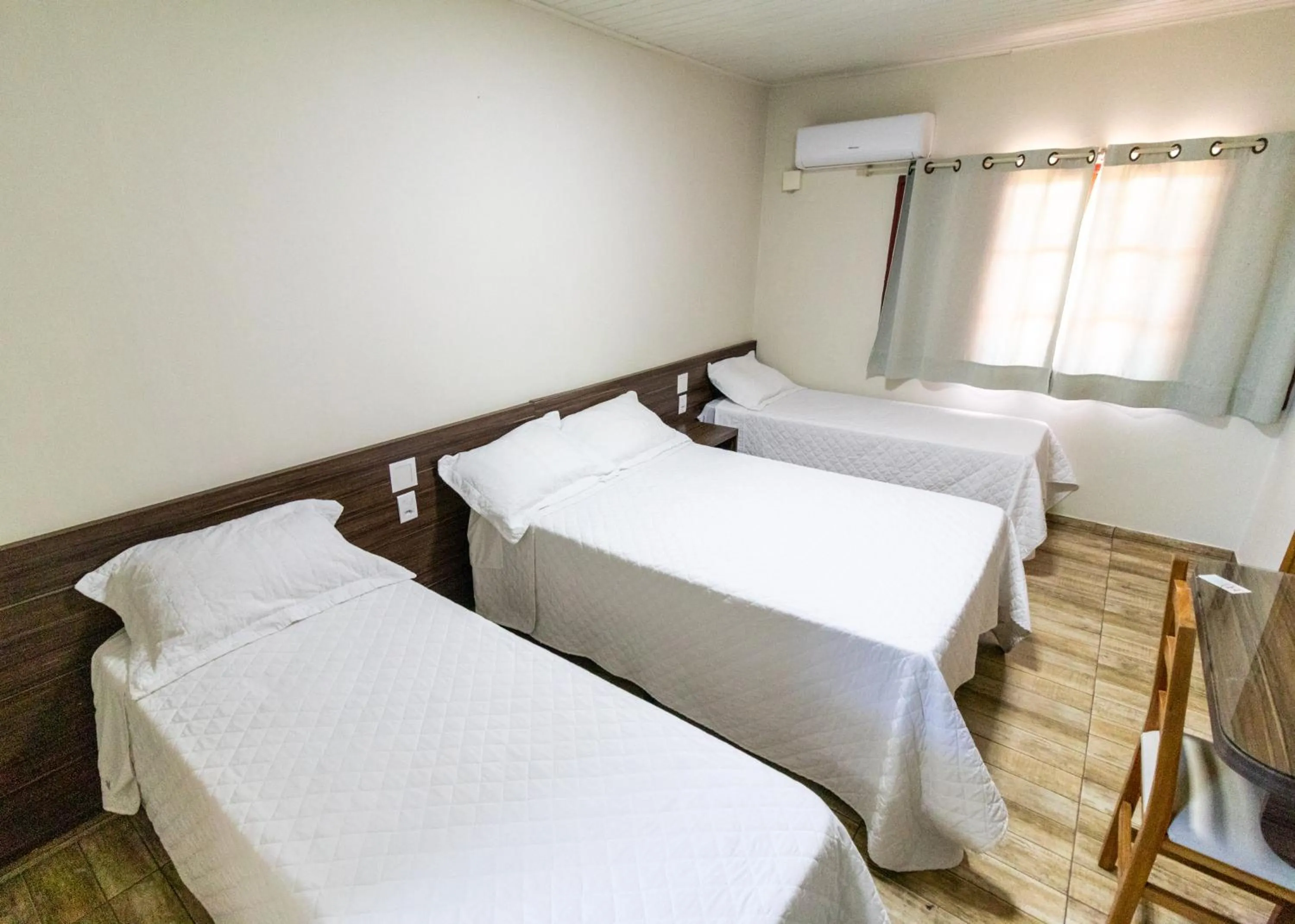 Bed in Hotel Alegrete