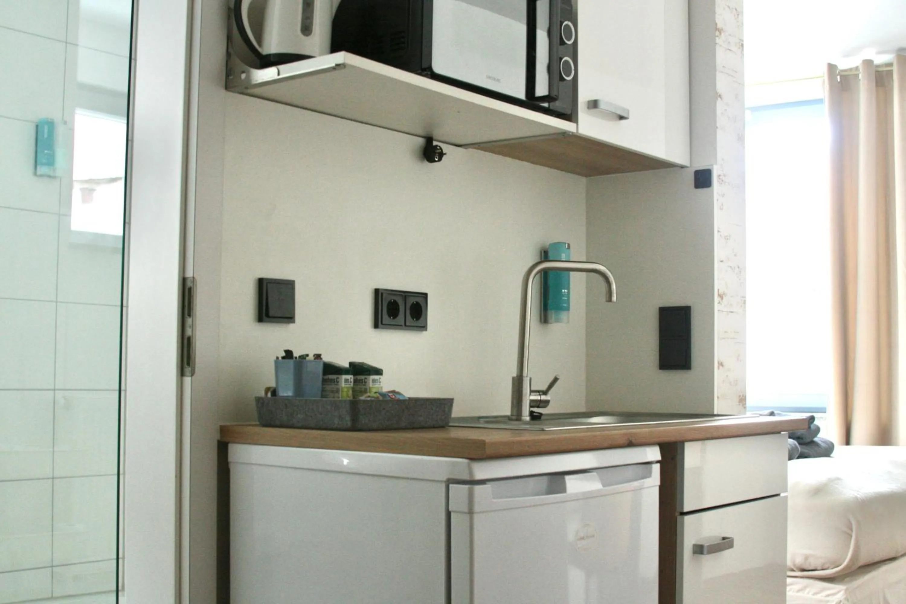 kitchen in The Manhattan A Boutique Hotel By American Ease