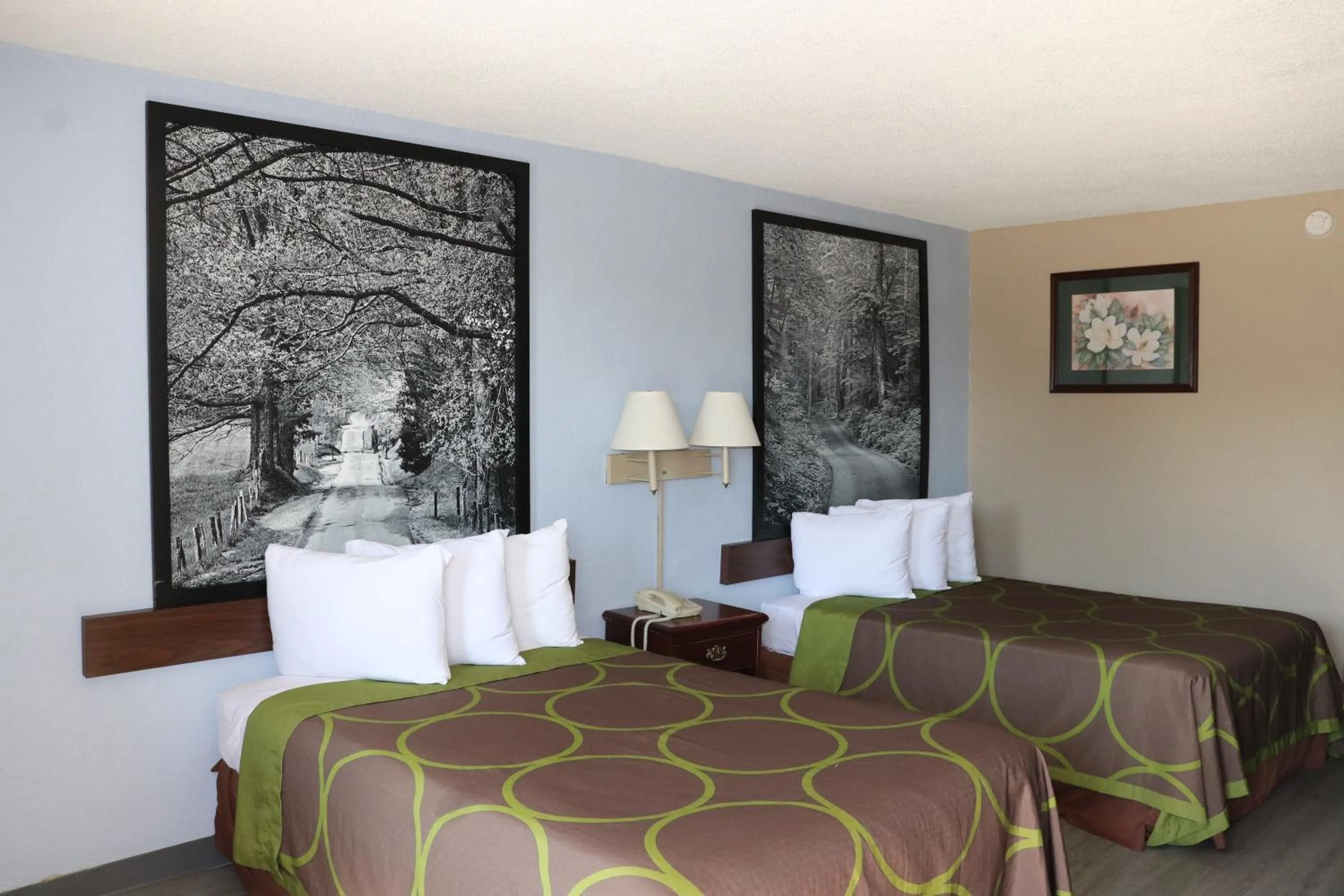 Bed in Super 8 by Wyndham Clarksville East