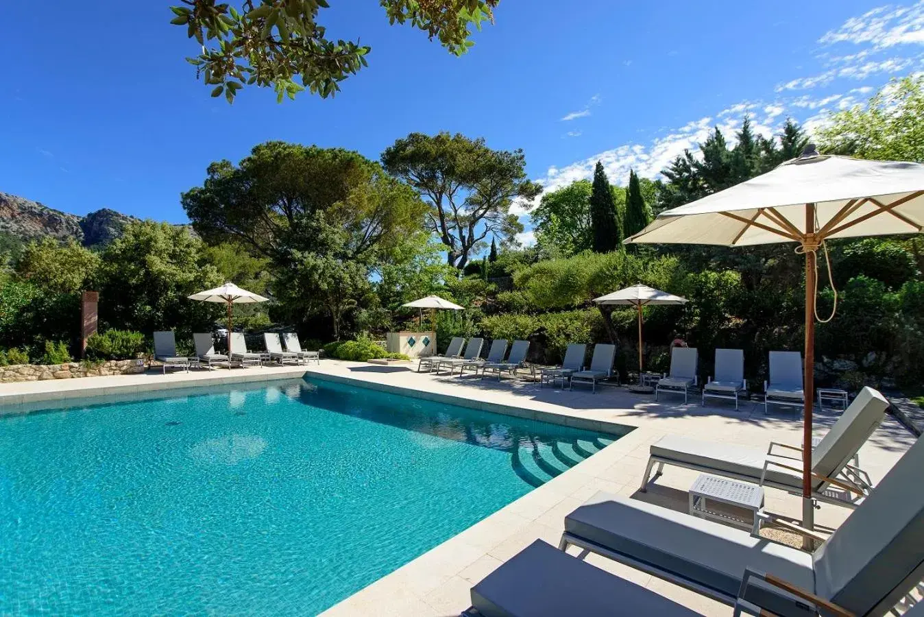 Swimming pool in Finca Hotel Son Palou Swimming pool in Finca Hotel Son Palou