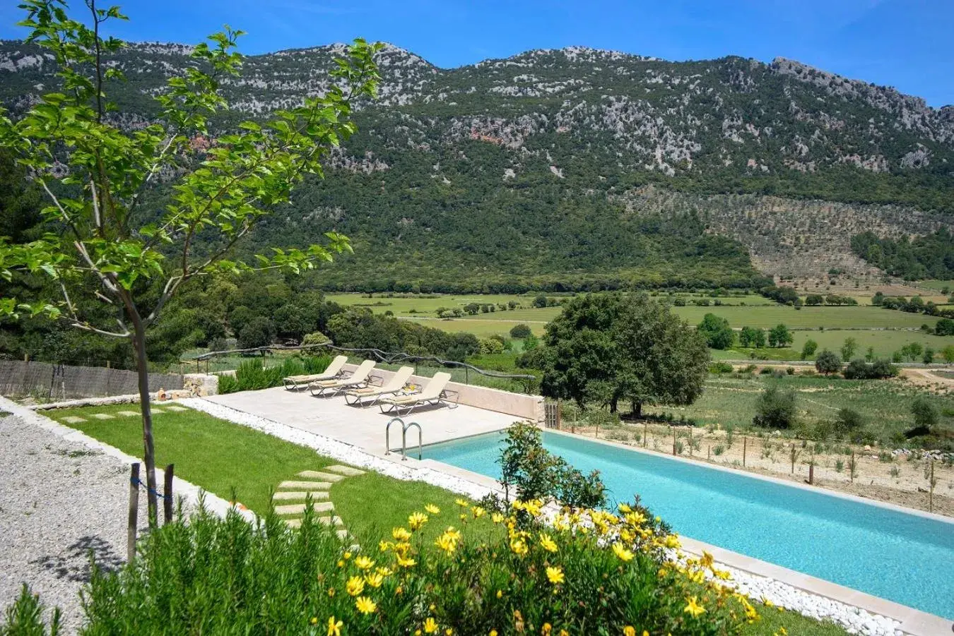 Swimming pool in Finca Hotel Son Palou Swimming pool in Finca Hotel Son Palou