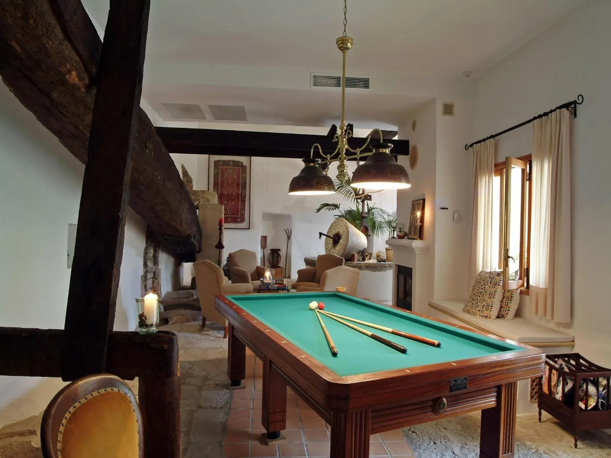 Lounge or bar in Finca Hotel Son Palou Lounge or bar in Finca Hotel Son Palou