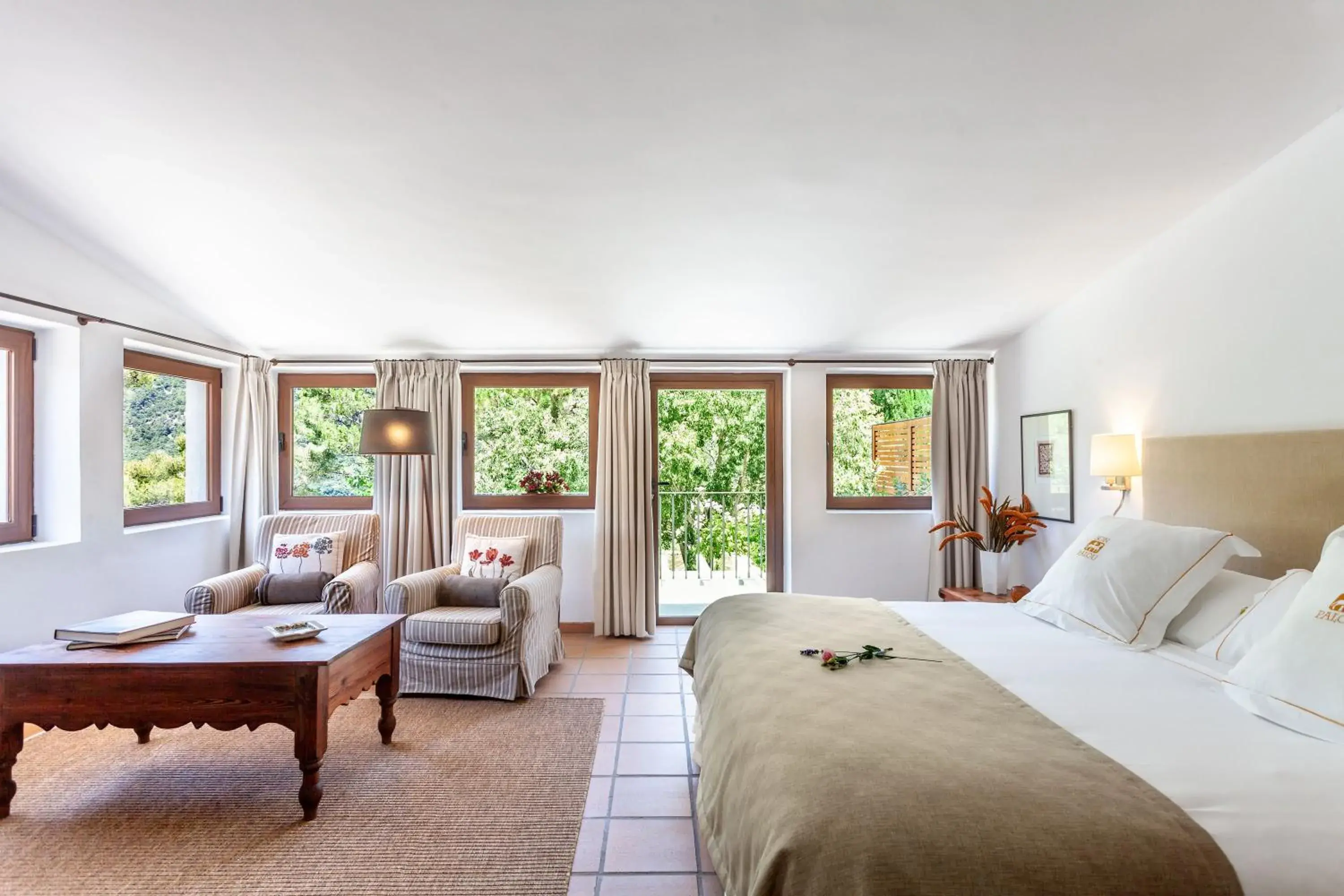 Photo of the whole room, Bed in Finca Hotel Son Palou Photo of the whole room, Bed in Finca Hotel Son Palou