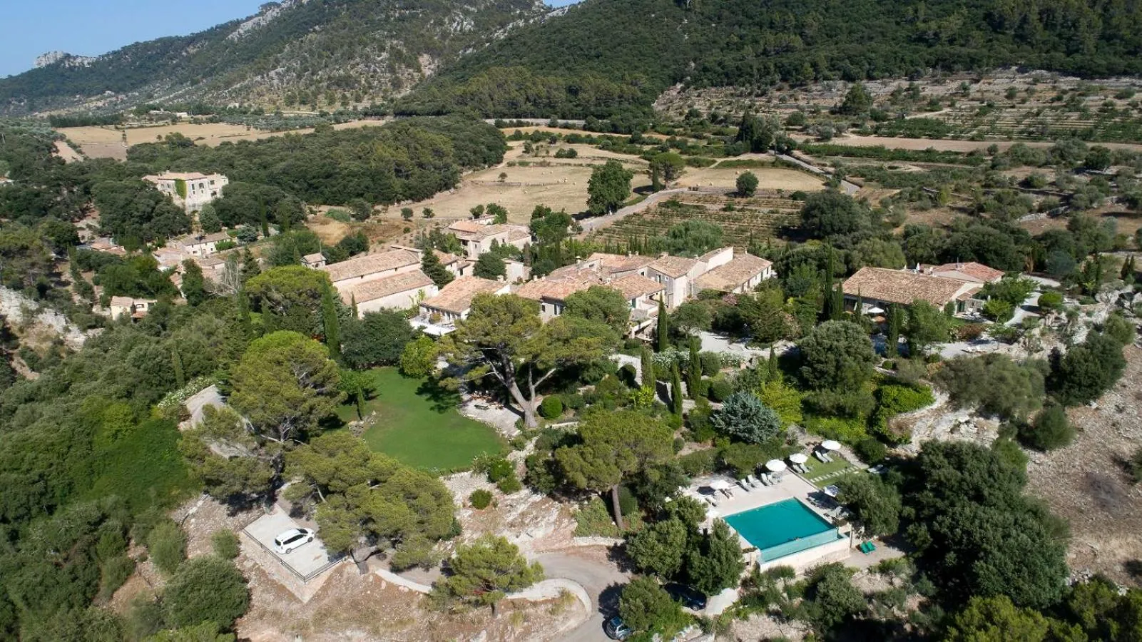 Bird's eye view in Finca Hotel Son Palou