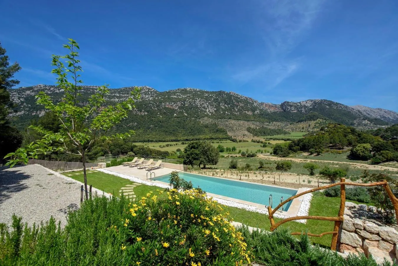 Swimming pool in Finca Hotel Son Palou