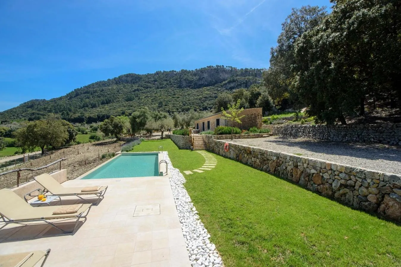 Swimming pool in Finca Hotel Son Palou