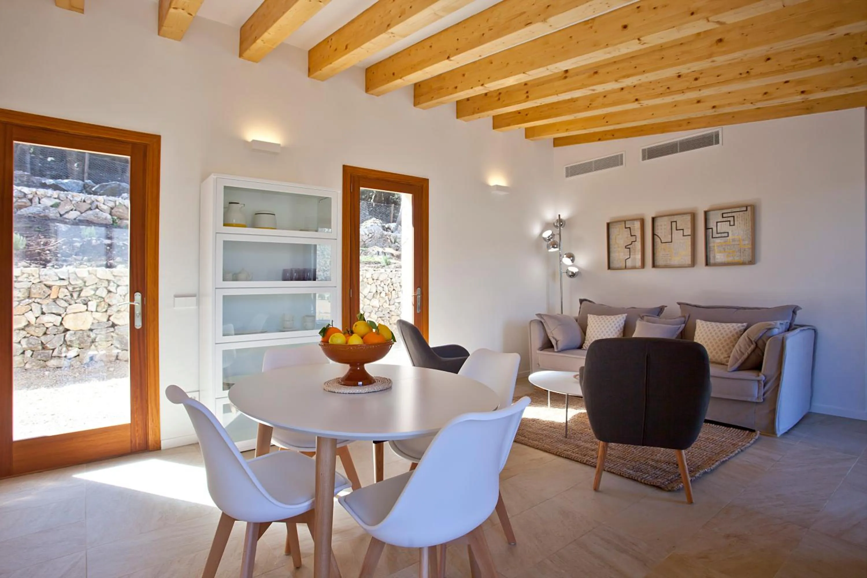 Kitchen or kitchenette in Finca Hotel Son Palou