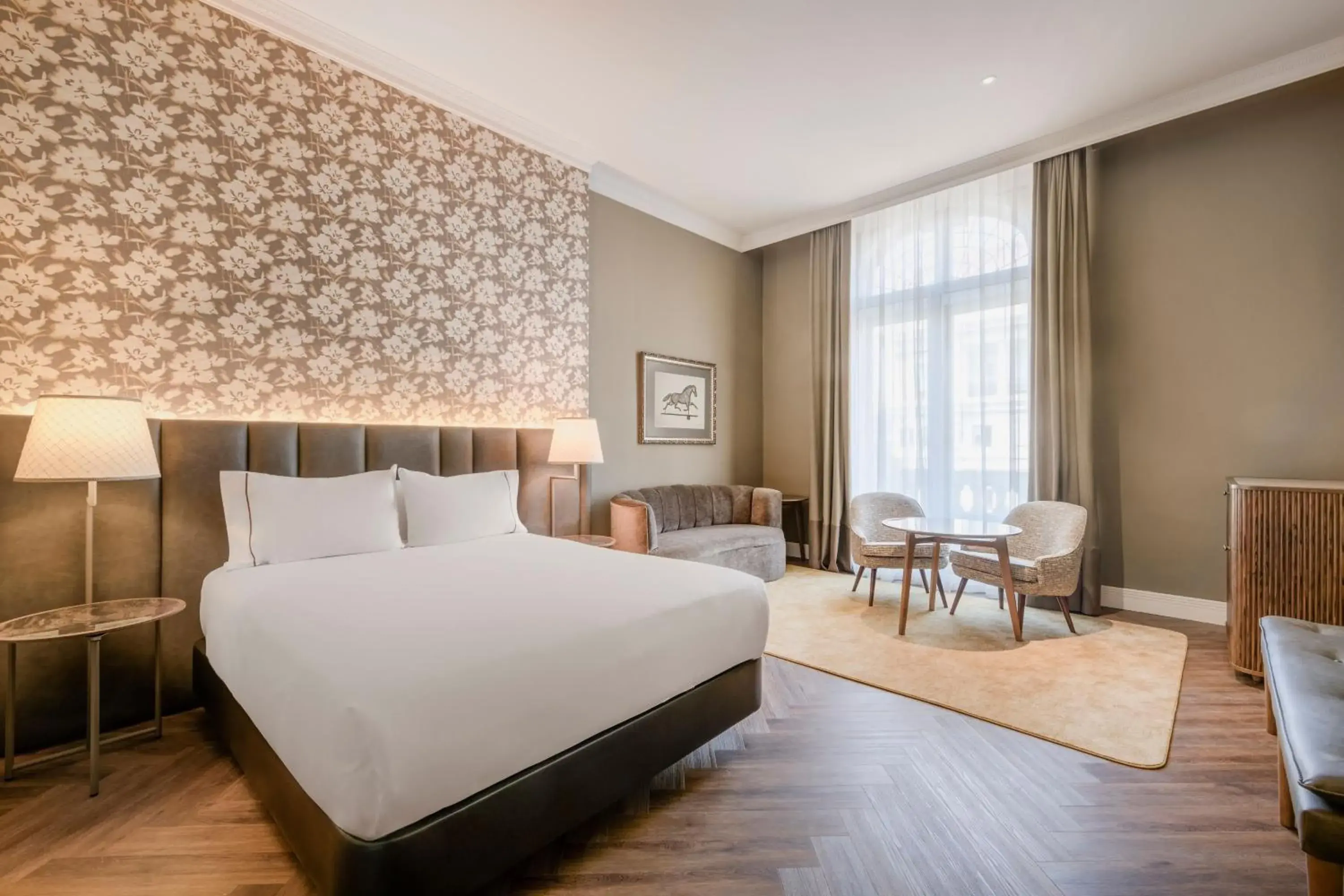 Photo of the whole room, Bed in Hotel Palacio del Retiro, Autograph Collection Photo of the whole room, Bed in Hotel Palacio del Retiro, Autograph Collection