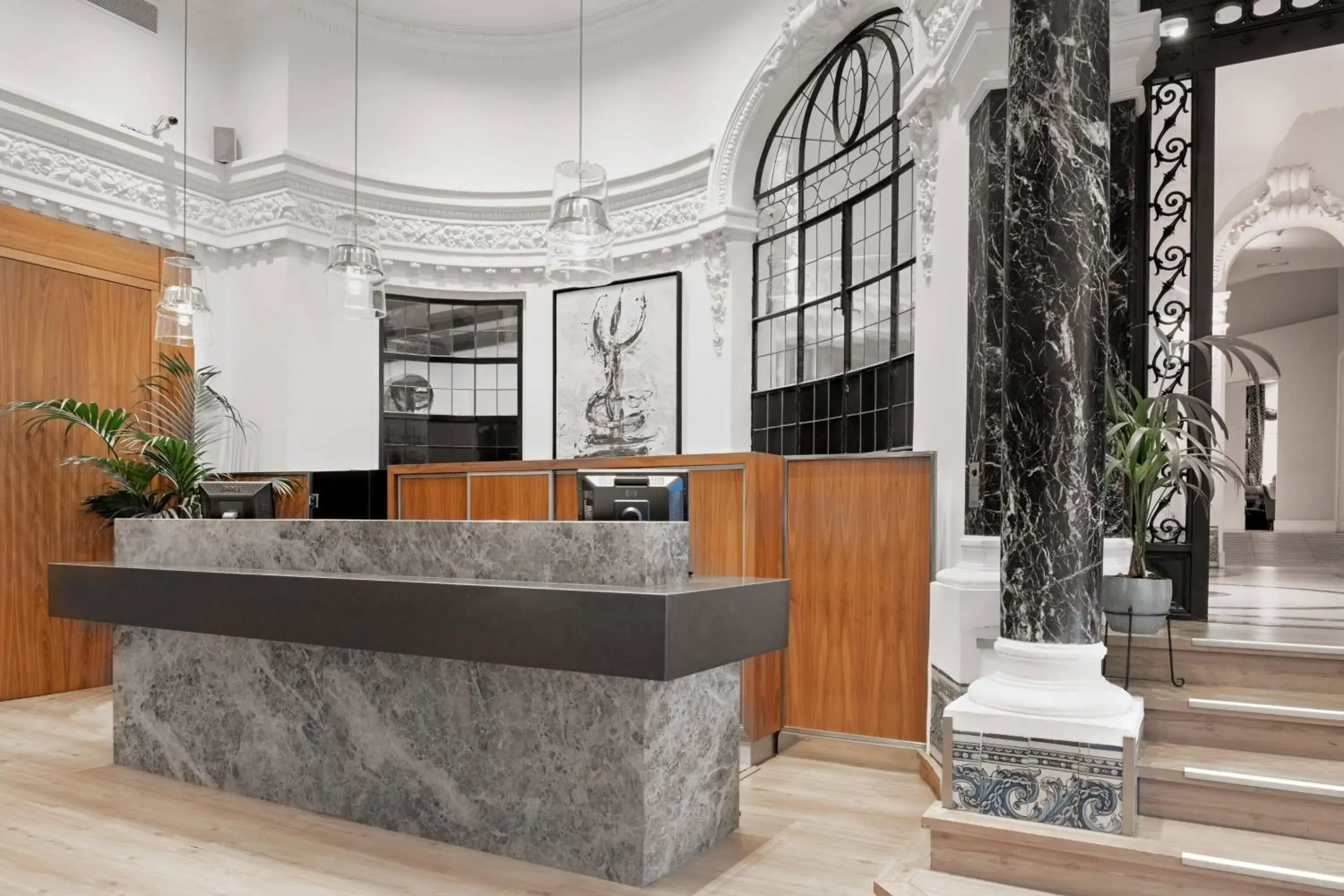Lobby or reception in Hotel Palacio del Retiro, Autograph Collection Lobby or reception in Hotel Palacio del Retiro, Autograph Collection