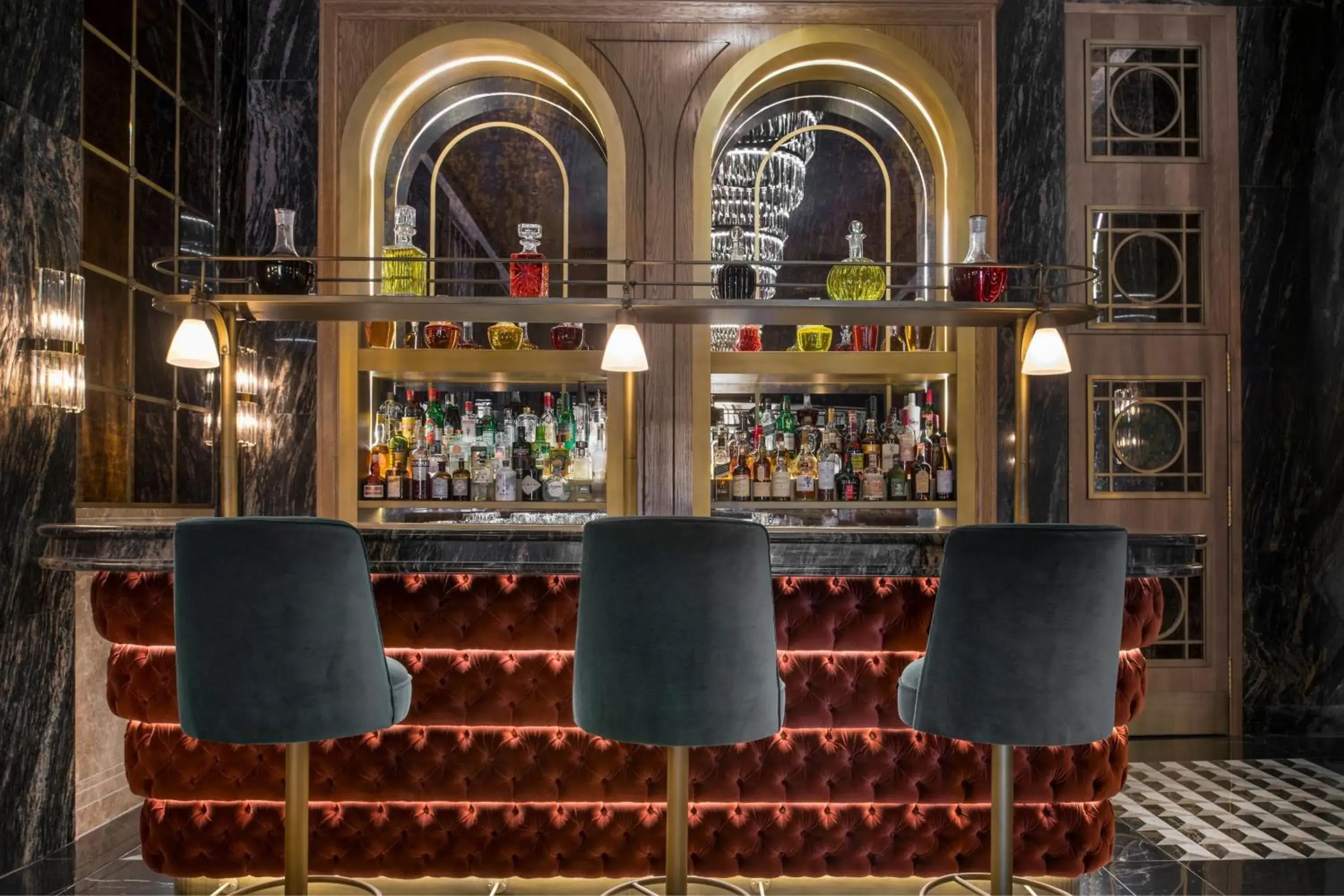 Lounge or bar in Hotel Palacio del Retiro, Autograph Collection Lounge or bar in Hotel Palacio del Retiro, Autograph Collection