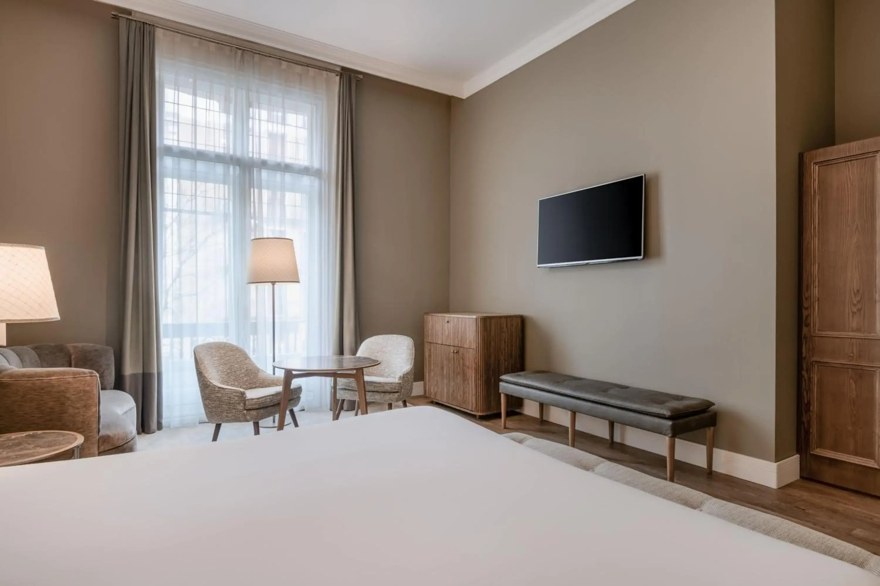 Photo of the whole room, Bed in Hotel Palacio del Retiro, Autograph Collection Photo of the whole room, Bed in Hotel Palacio del Retiro, Autograph Collection