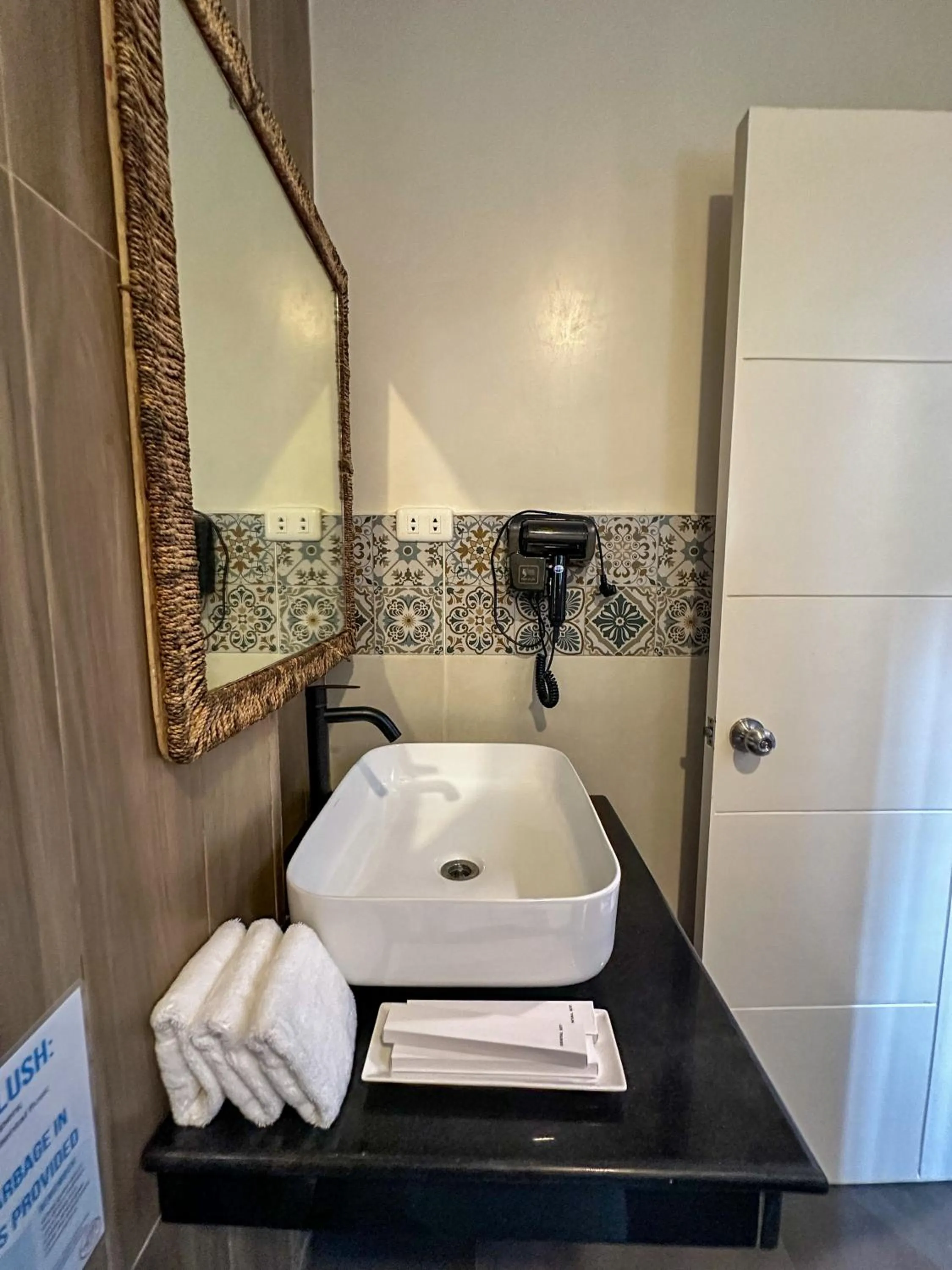 Bathroom in TEZA Resort