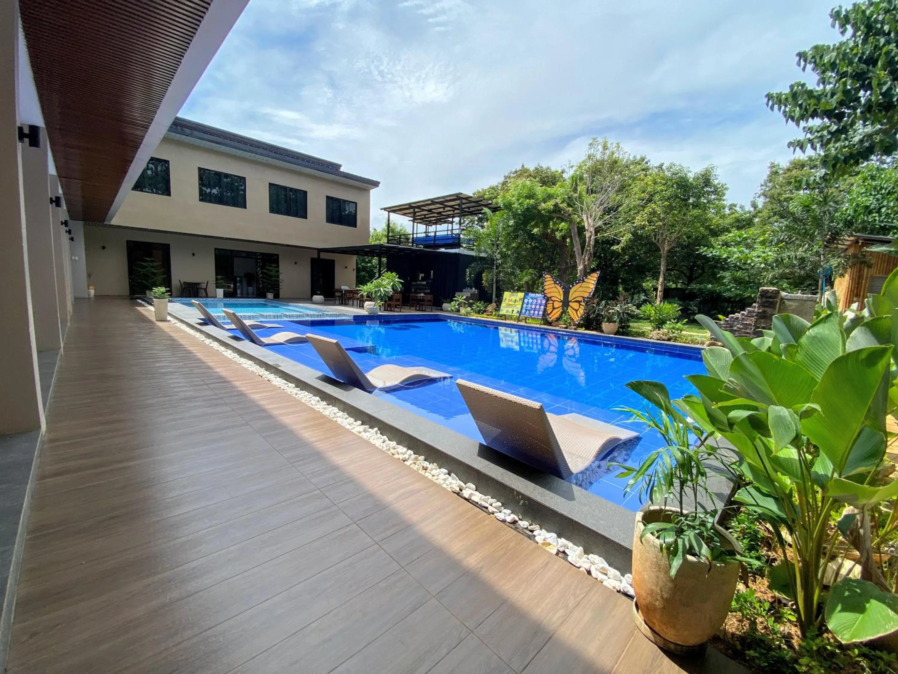 Swimming pool in TEZA Resort