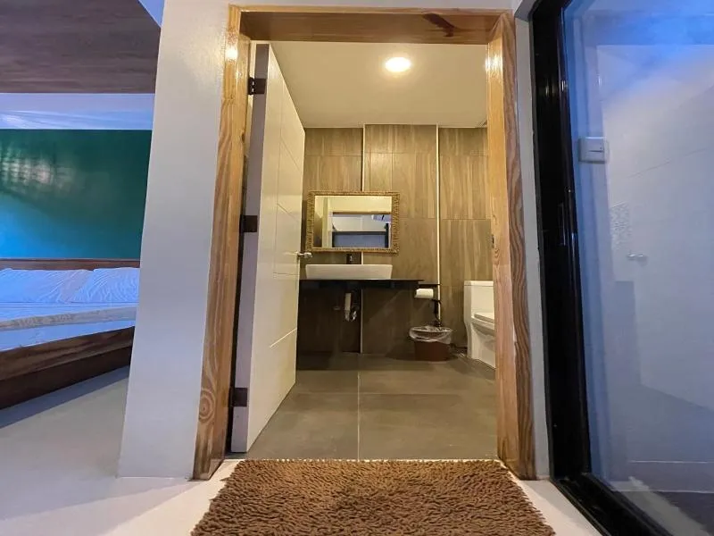 Bathroom in TEZA Resort