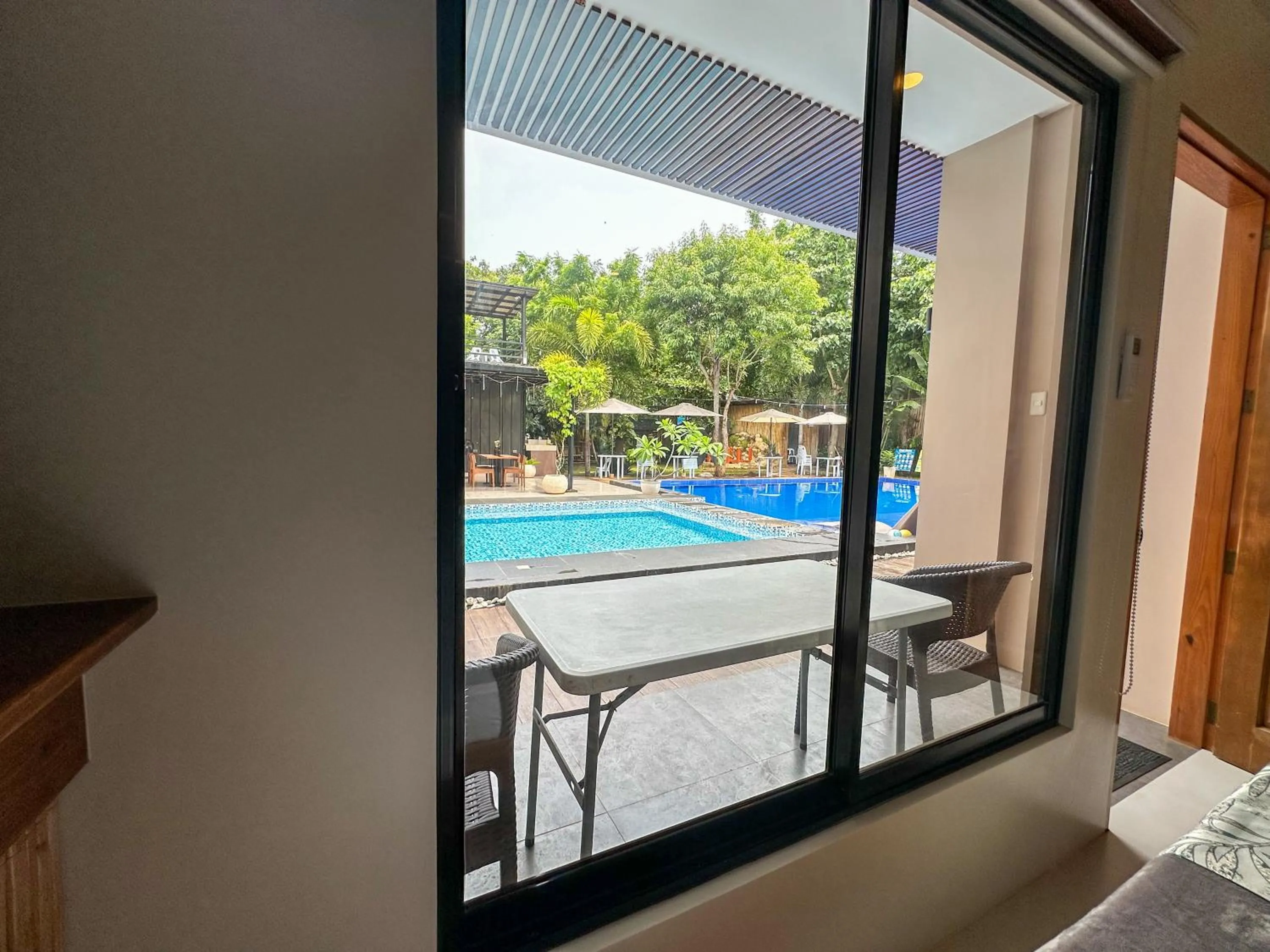 Pool view in TEZA Resort