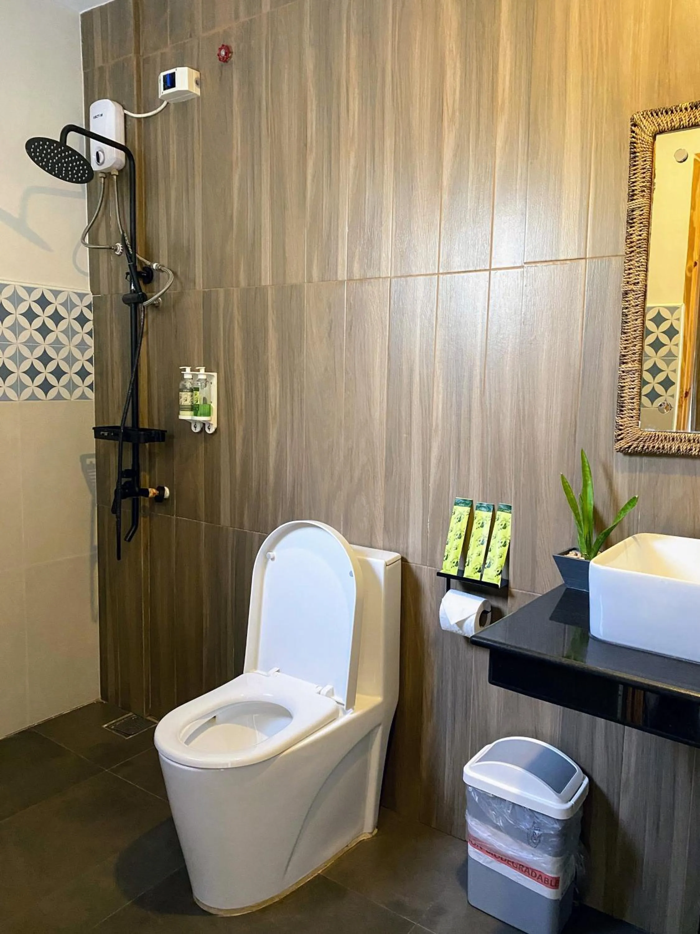 Bathroom in TEZA Resort