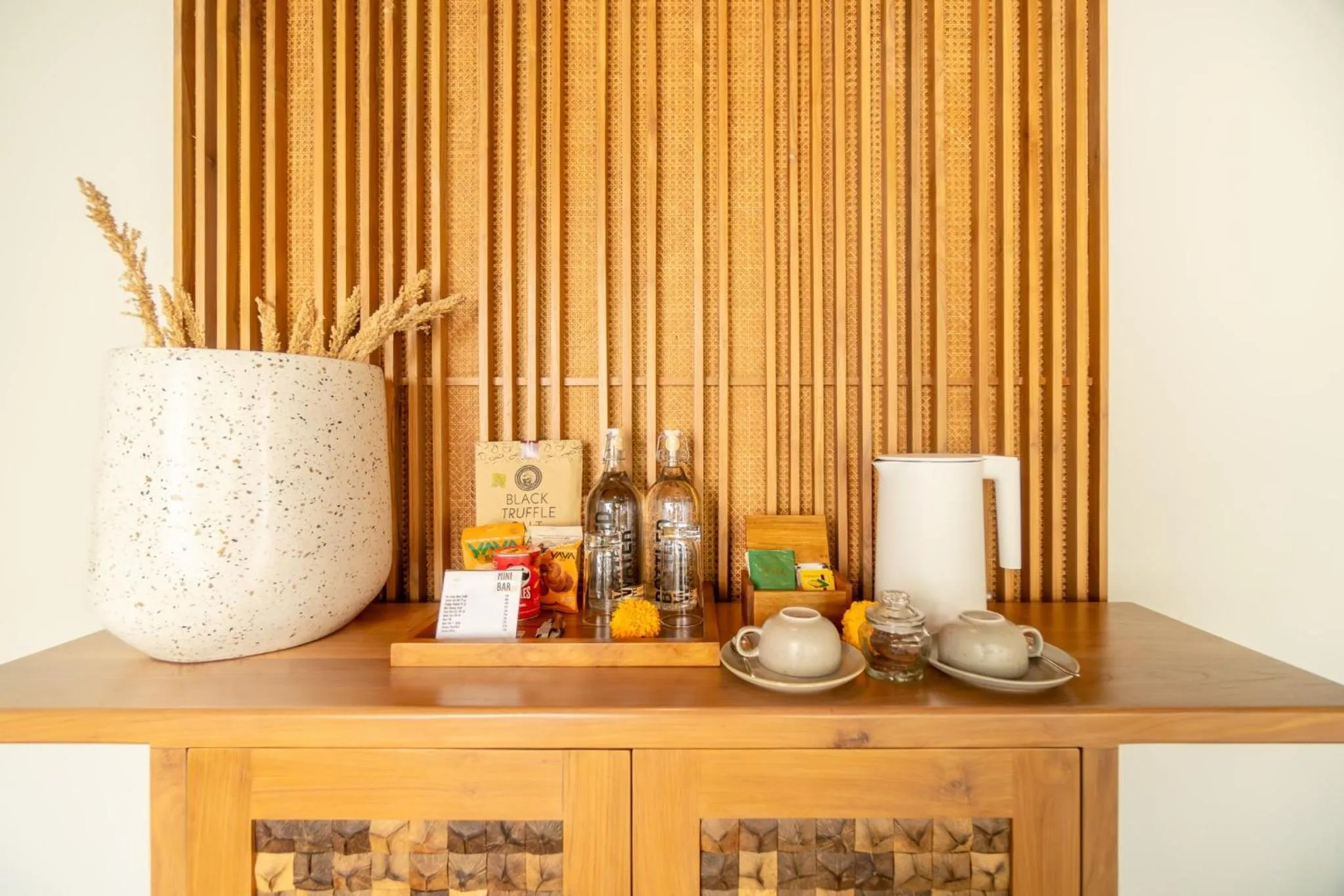 Coffee/tea facilities in Teratai Villa Canggu by Ini Vie Hospitality