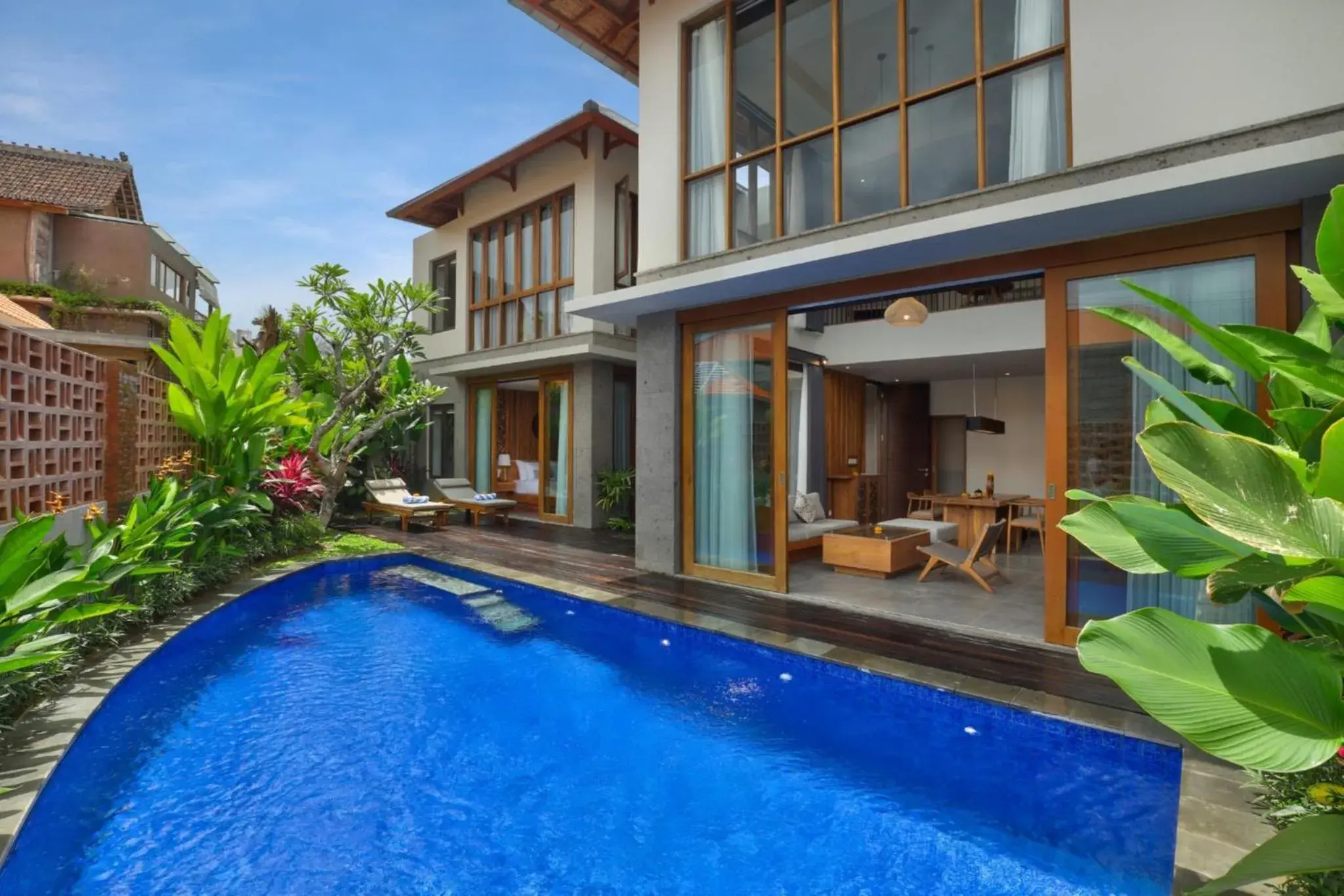 Property building in Teratai Villa Canggu by Ini Vie Hospitality Property building in Teratai Villa Canggu by Ini Vie Hospitality