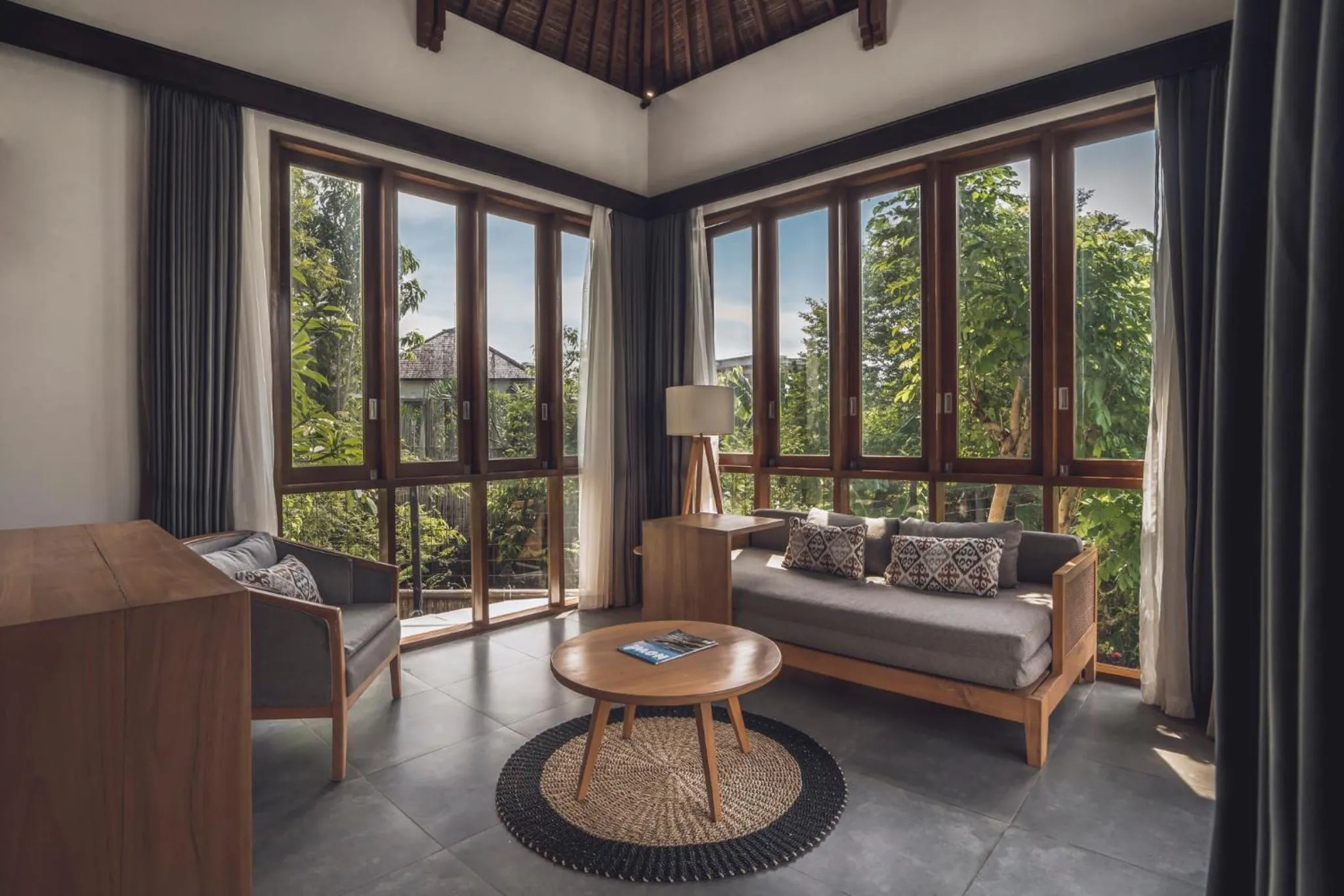 Living room in Teratai Villa Canggu by Ini Vie Hospitality