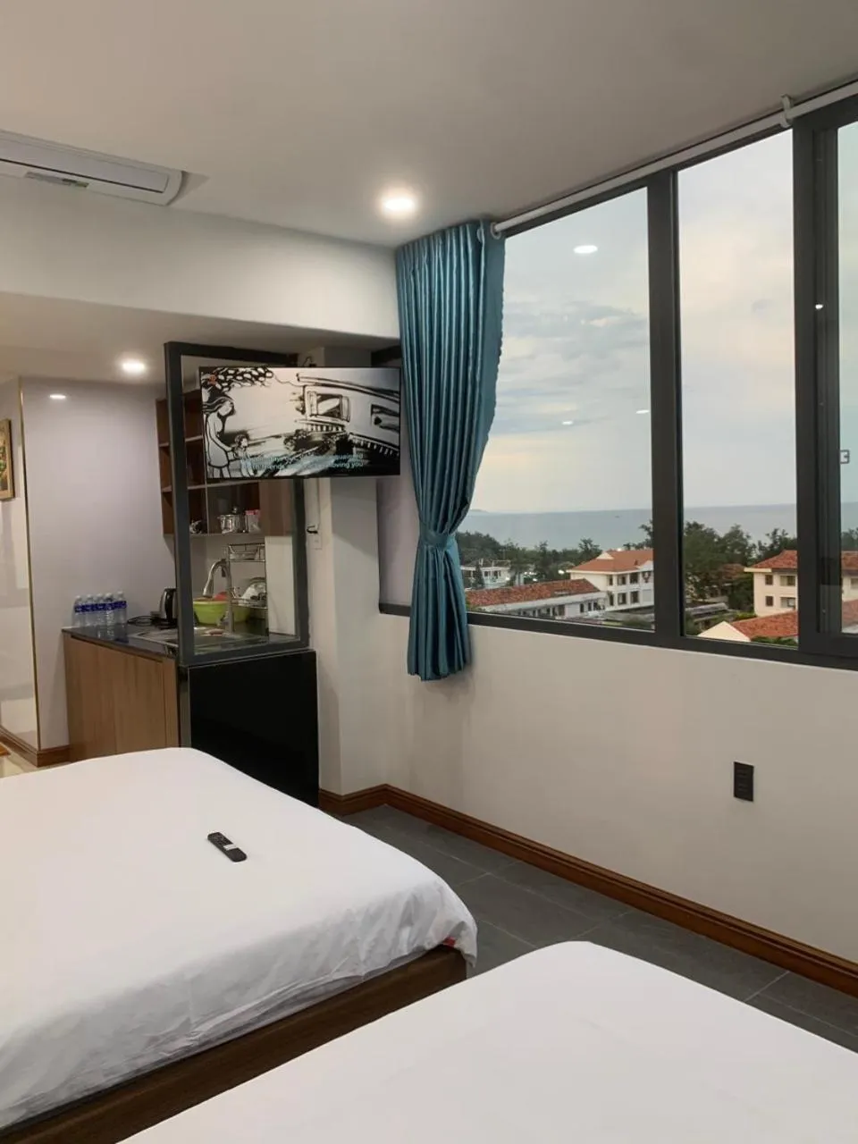 Bed in Santini Hotel