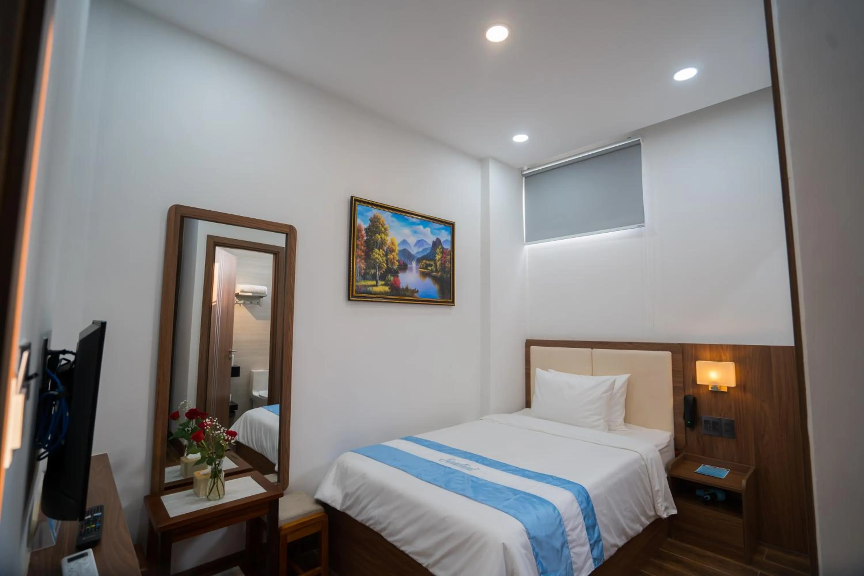 Bed in Santini Hotel