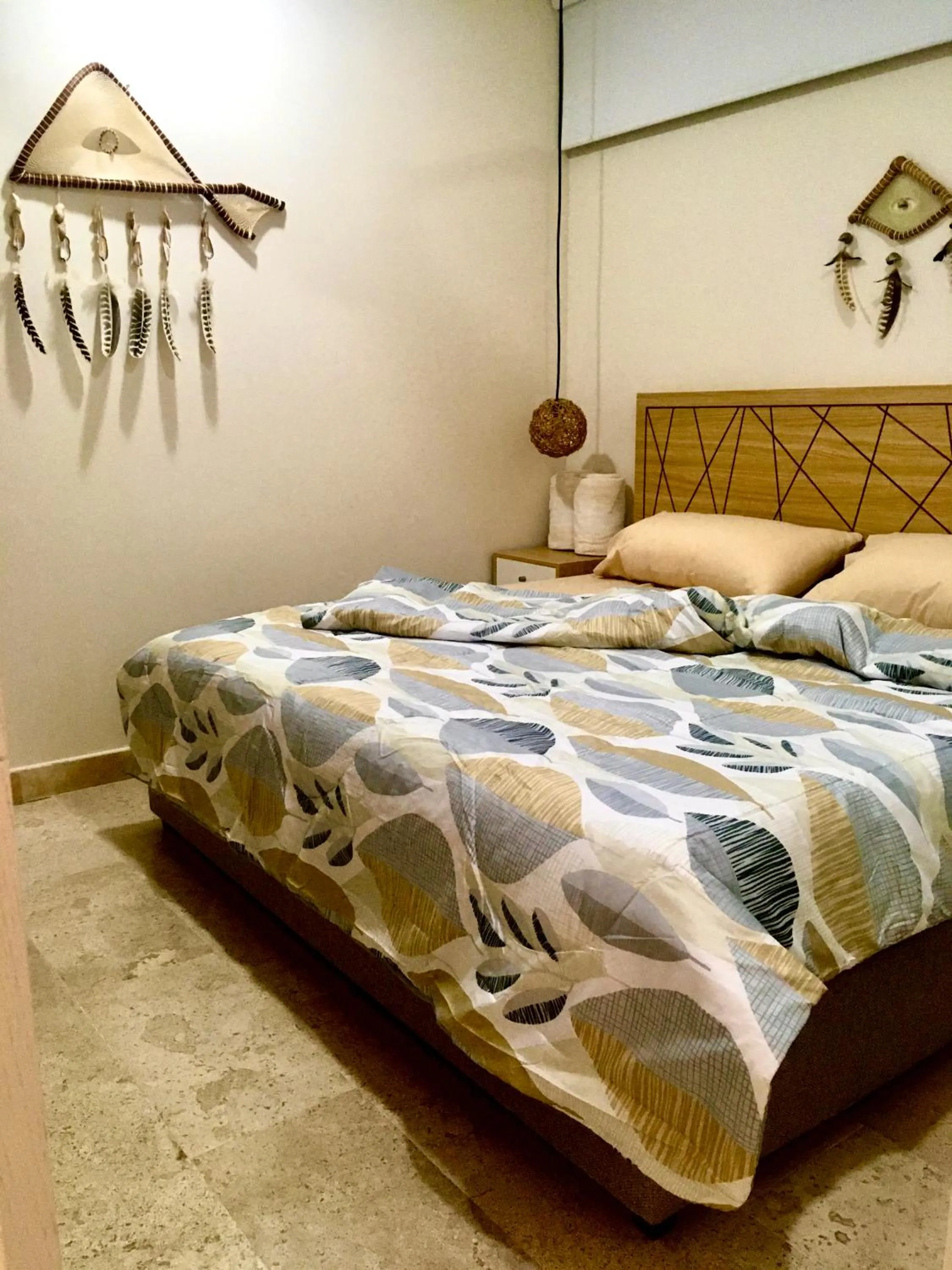 Bedroom, Bed in Elegant 1BR ALDEA ZAMA Tulum