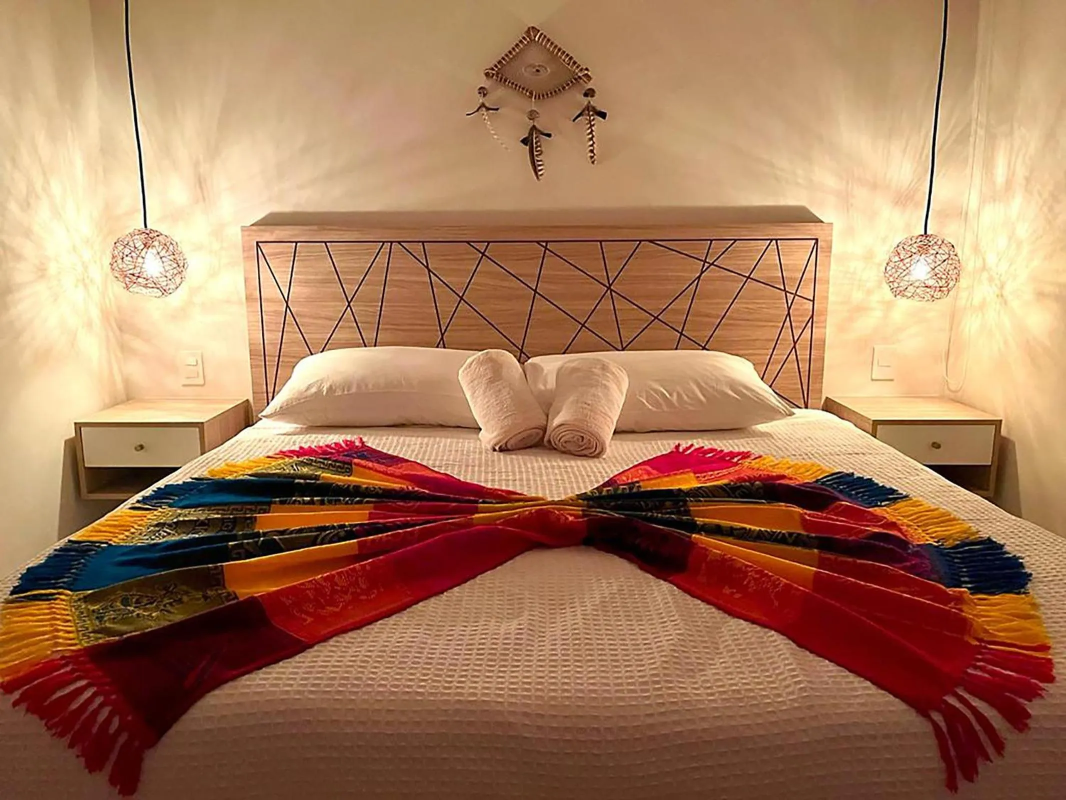 Bedroom, Bed in Elegant 1BR ALDEA ZAMA Tulum