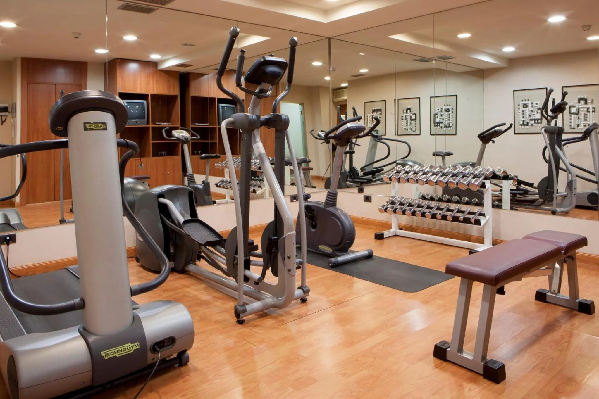 Fitness centre/facilities in Sercotel AB Arganda