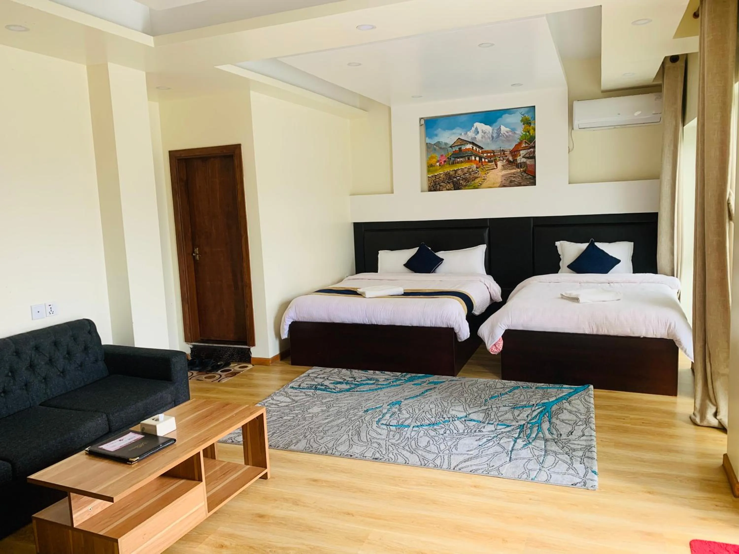 Bed in Dream Palace Resort