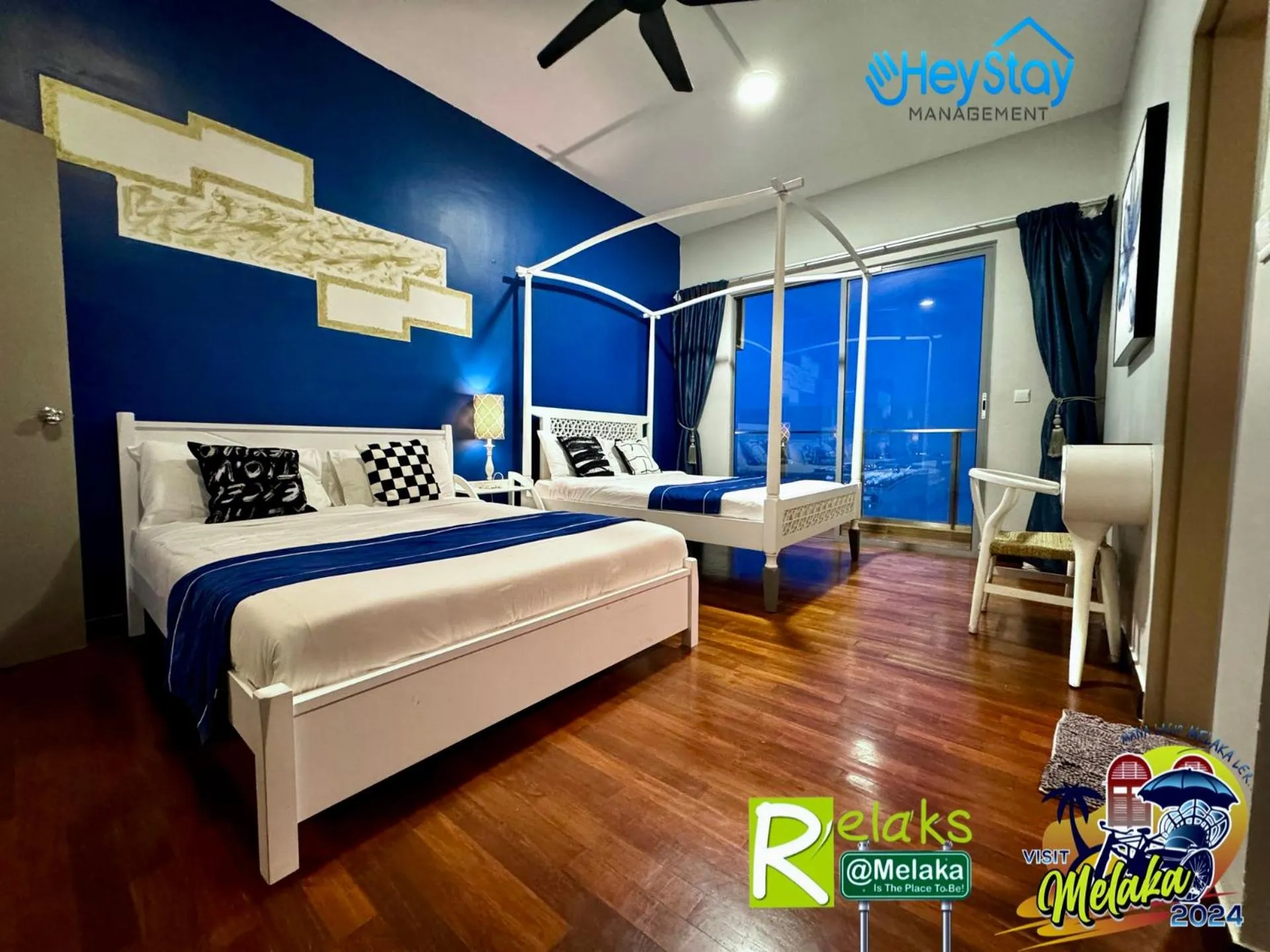 Bed in Silver Scape Residence Melaka Raya By Heystay Management