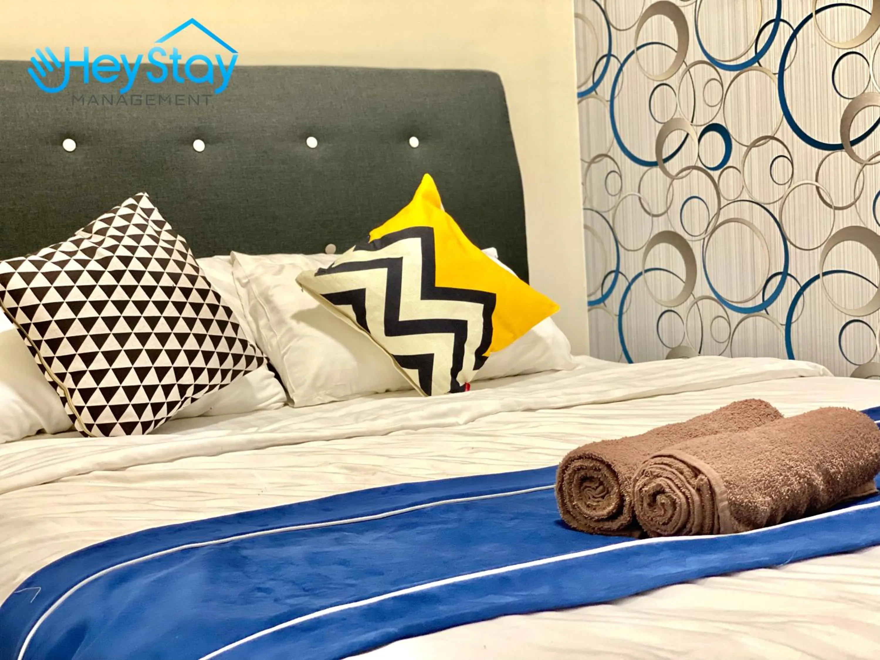 Bed in Silver Scape Residence Melaka Raya By Heystay Management