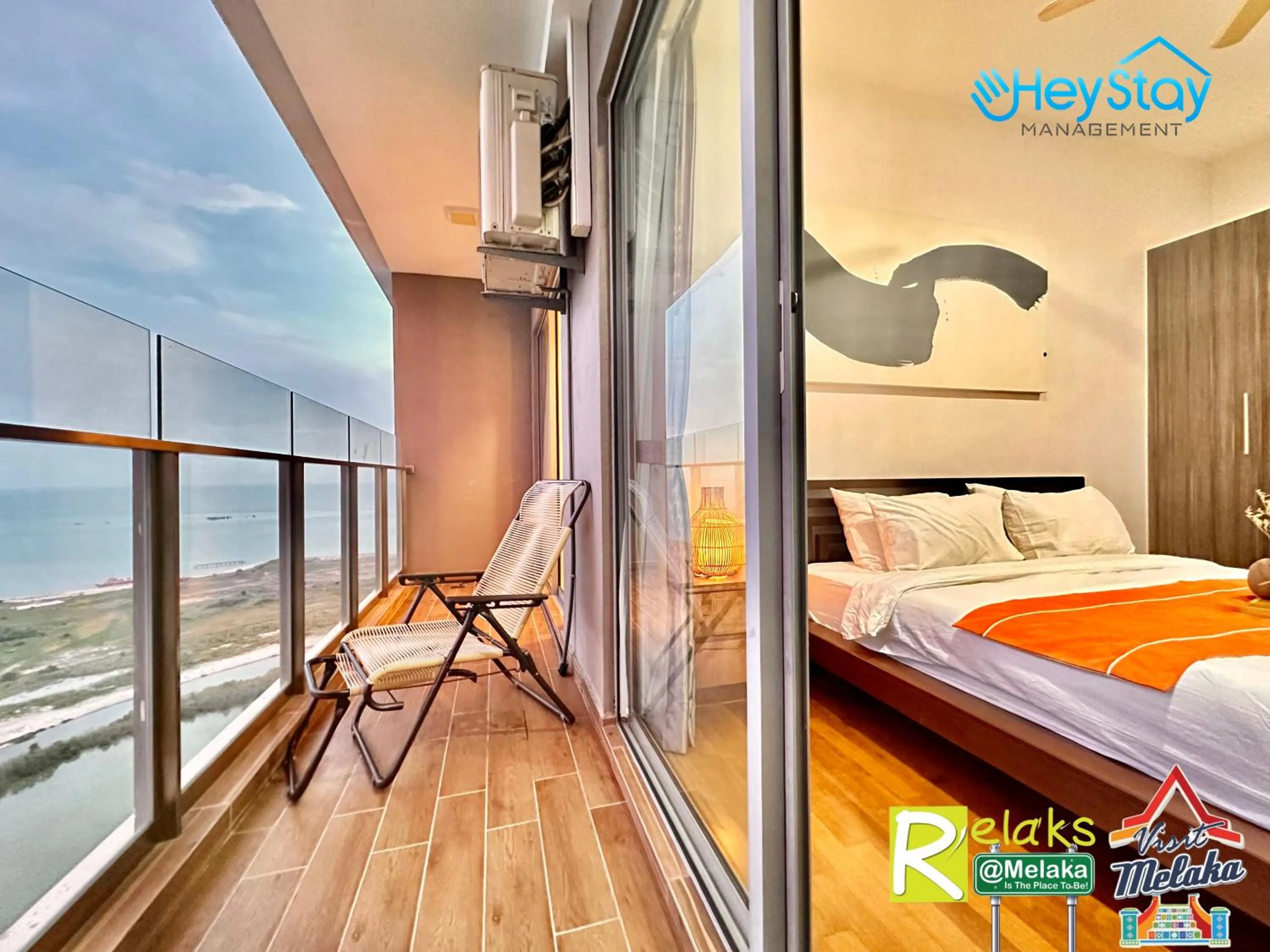 Bed in Silver Scape Residence Melaka Raya By Heystay Management