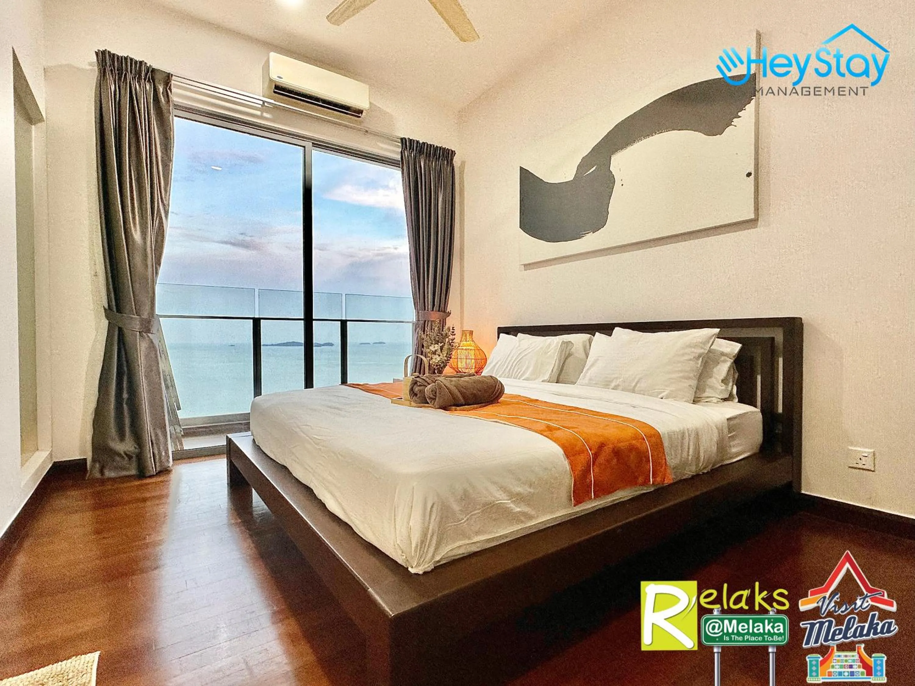 Bed in Silver Scape Residence Melaka Raya By Heystay Management