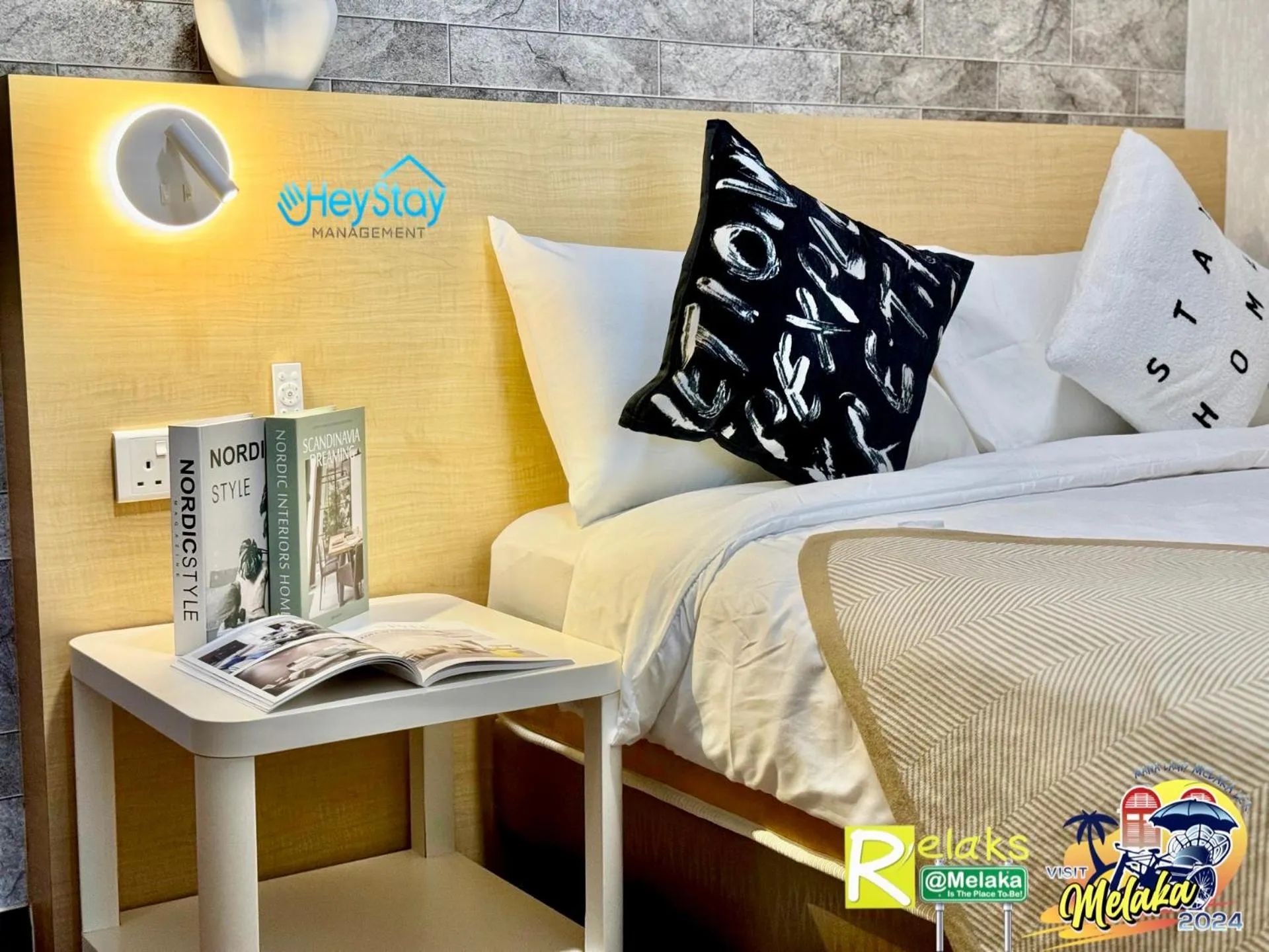 Bed in Silver Scape Residence Melaka Raya By Heystay Management