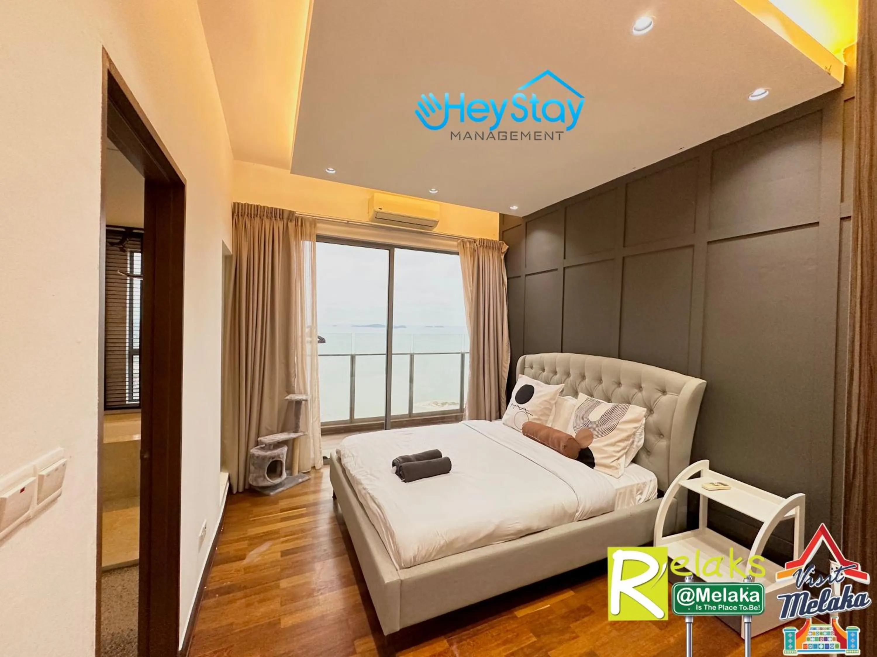 Bed in Silver Scape Residence Melaka Raya By Heystay Management