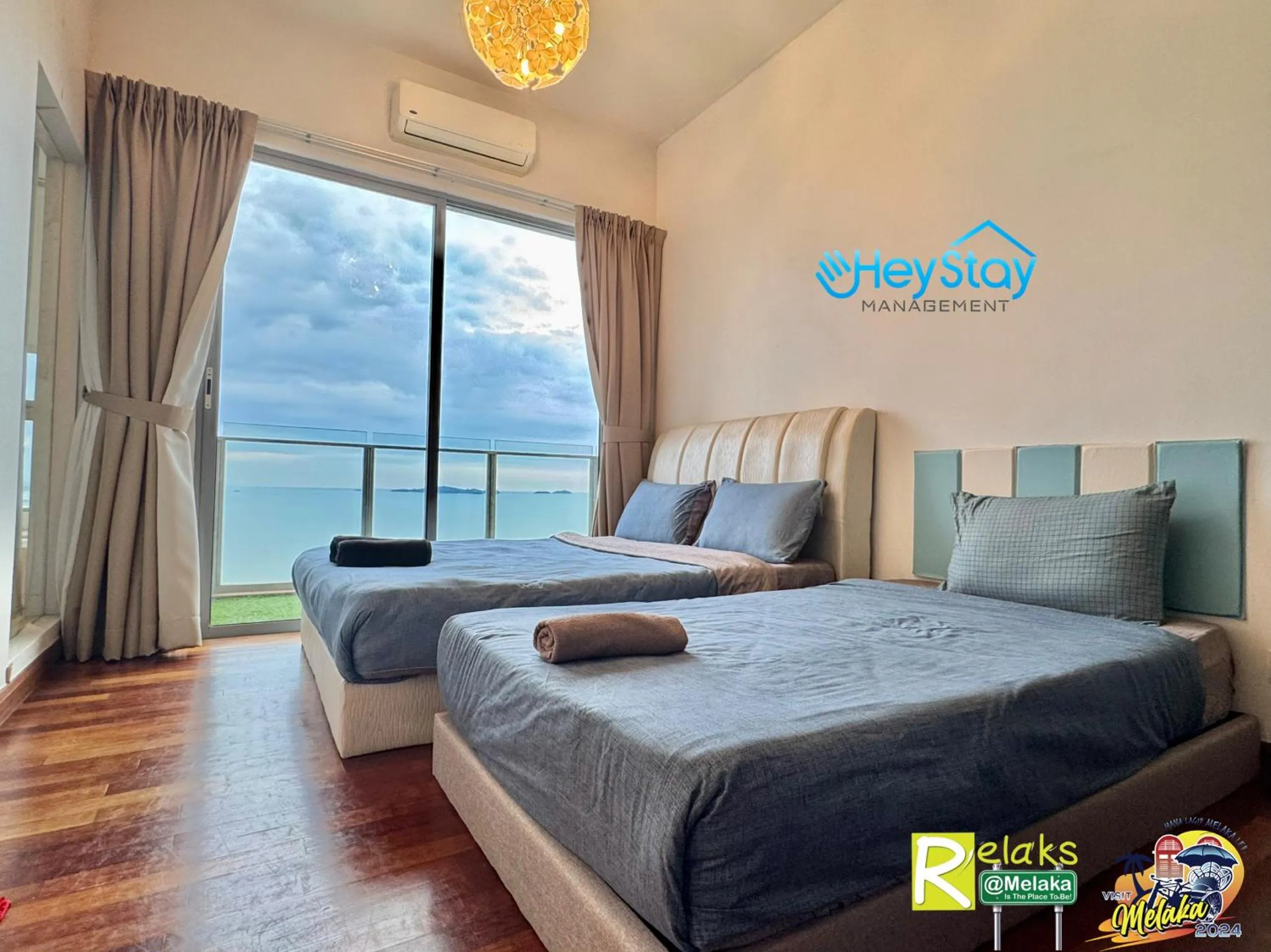 Bed in Silver Scape Residence Melaka Raya By Heystay Management