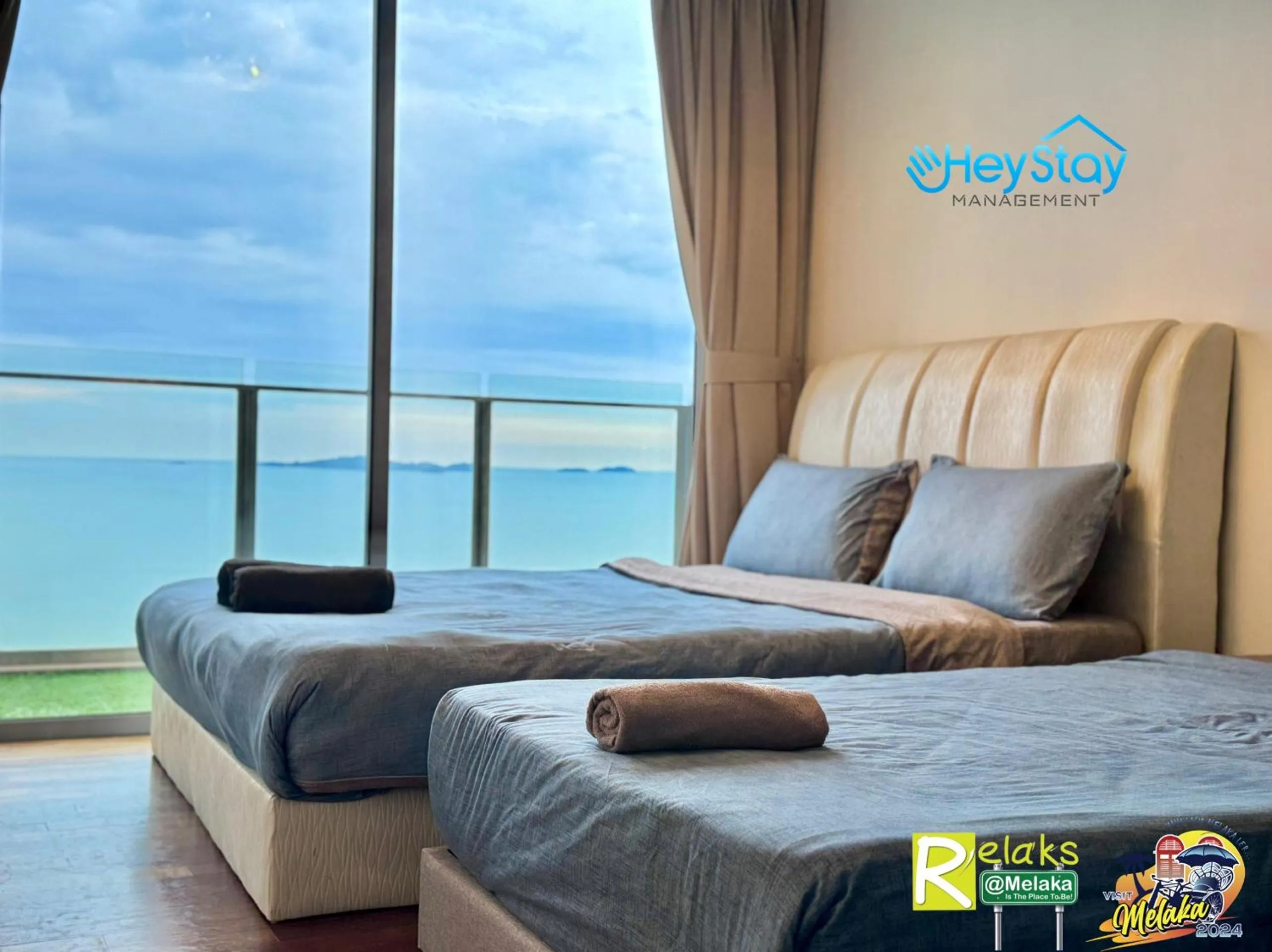 Bed in Silver Scape Residence Melaka Raya By Heystay Management