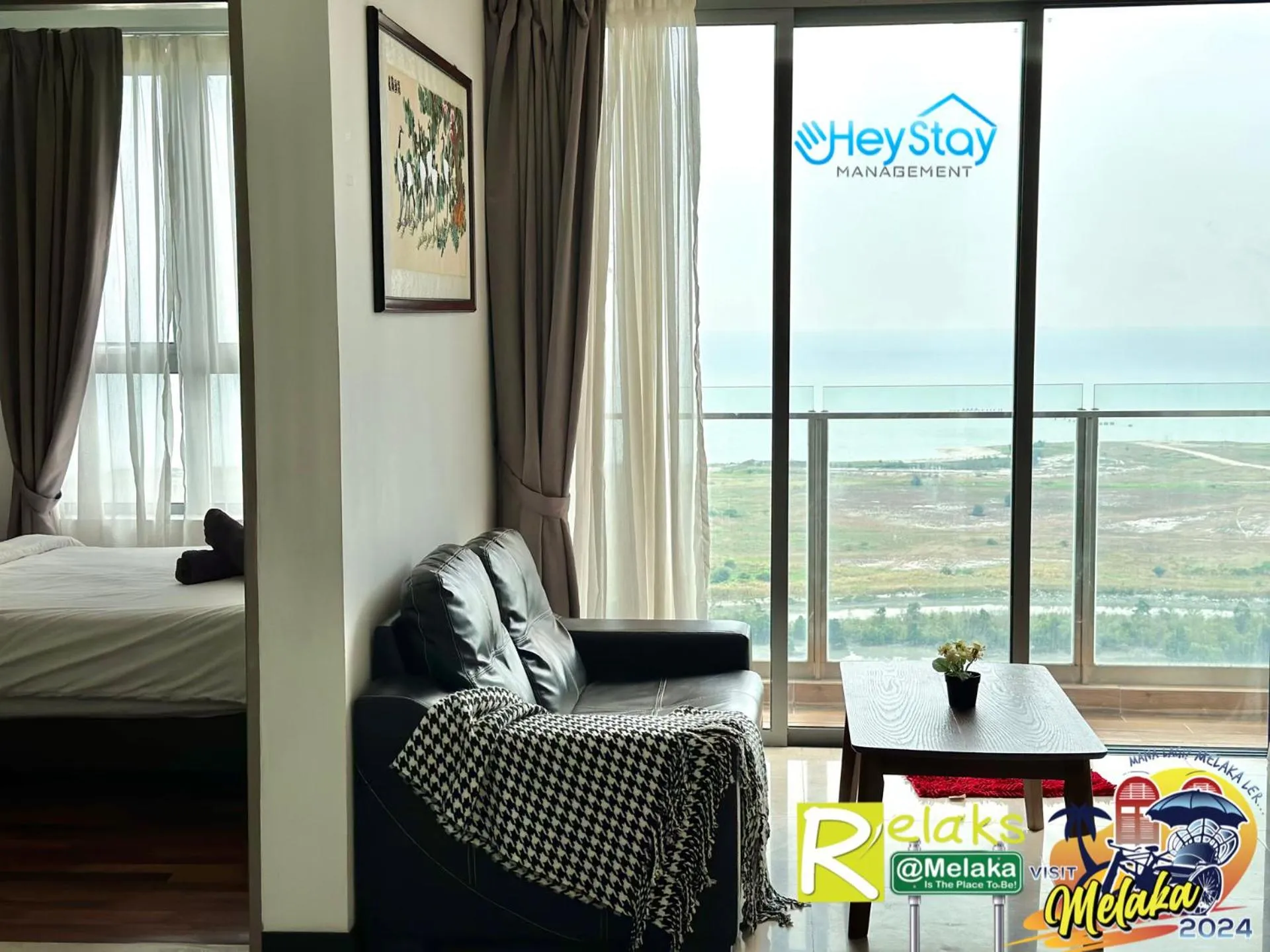 Bed in Silver Scape Residence Melaka Raya By Heystay Management