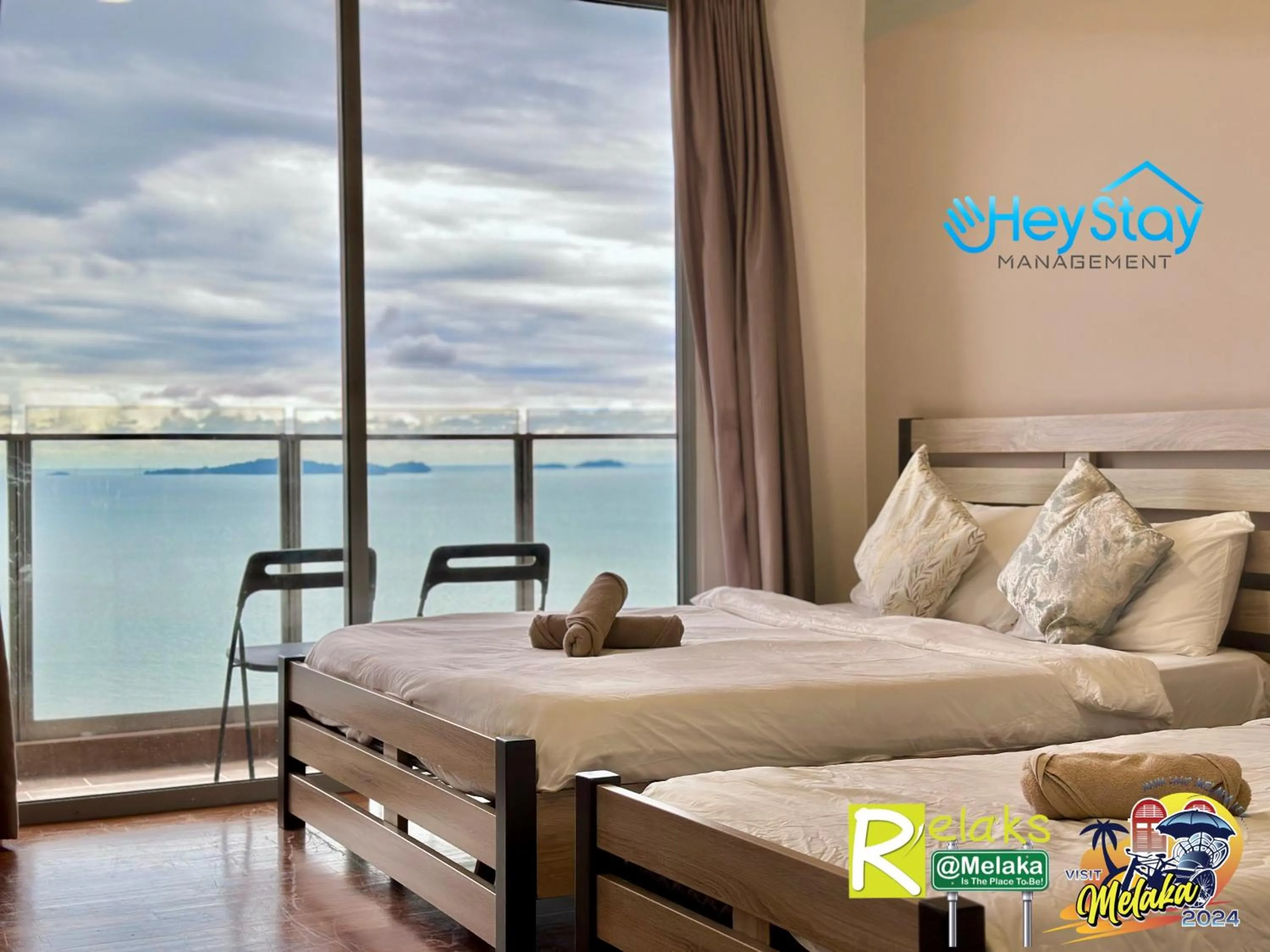 Bed in Silver Scape Residence Melaka Raya By Heystay Management