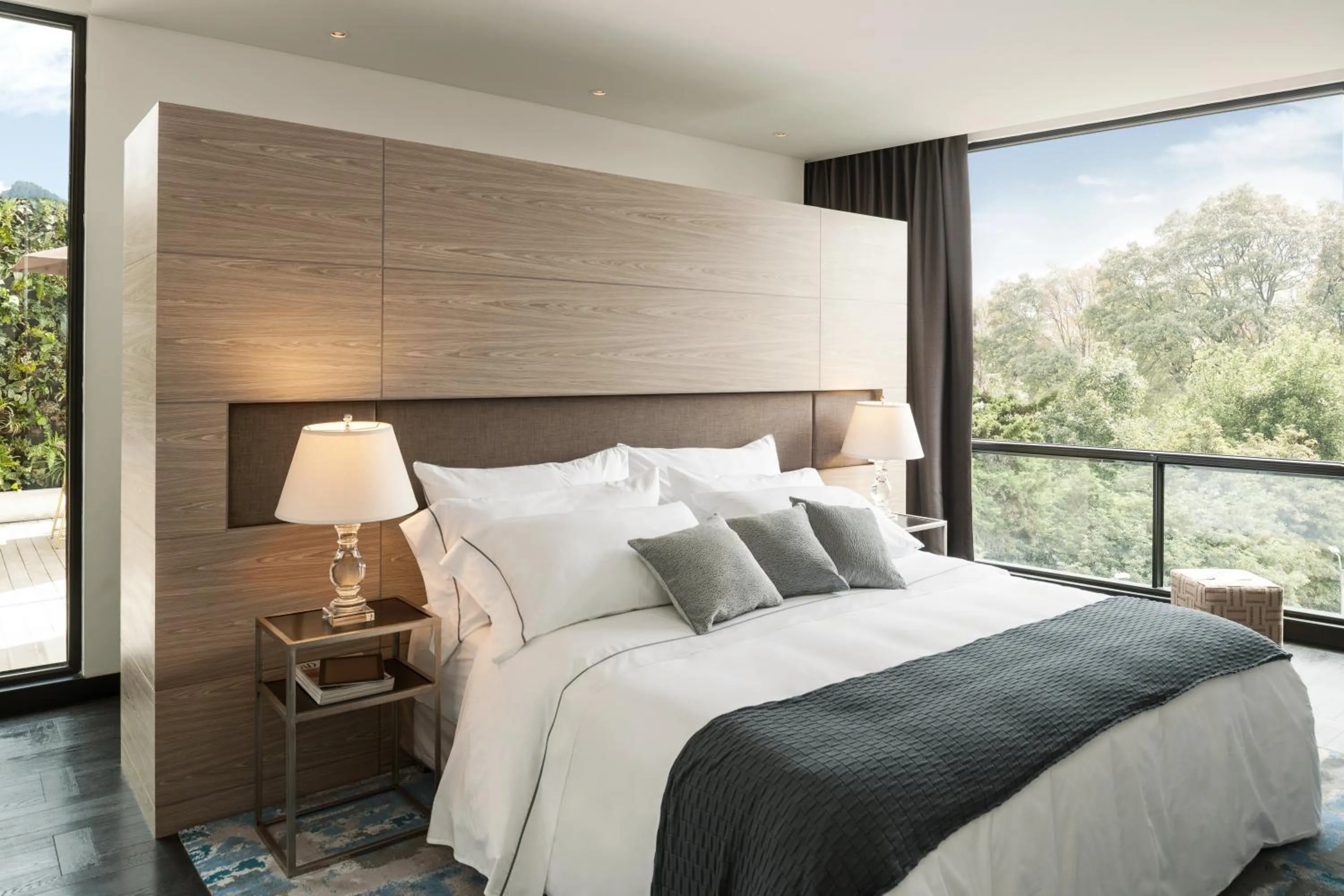 Balcony/Terrace, Bed in 8010 Urban Living- Luxury Home Experience