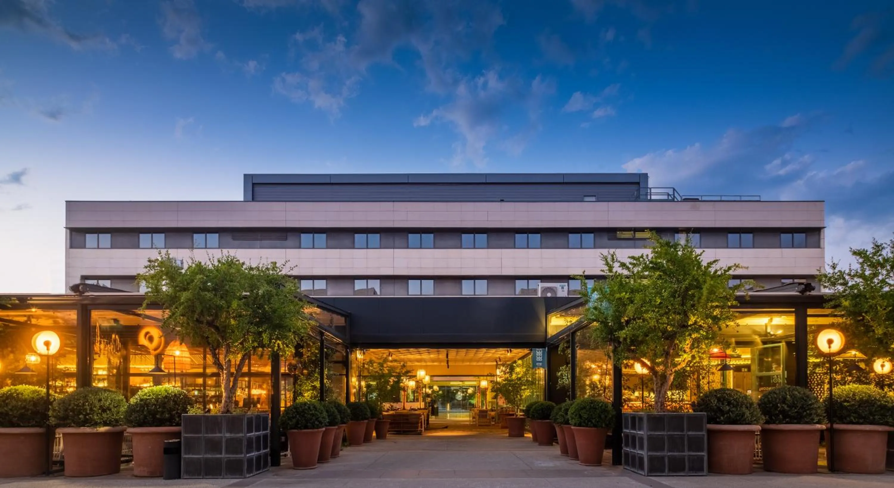 Property building in Aravaca Village Hotel