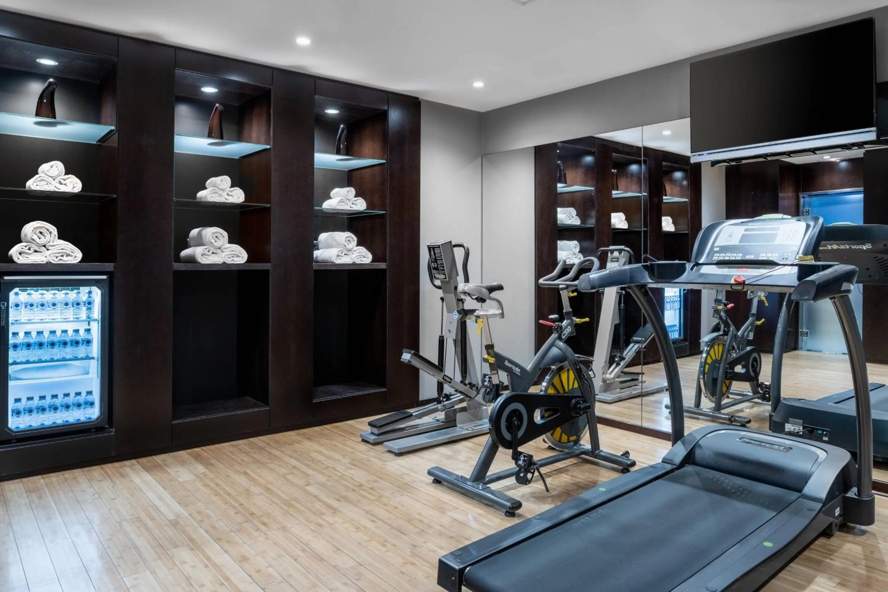 Fitness centre/facilities in AC Hotel Gijón by Marriott