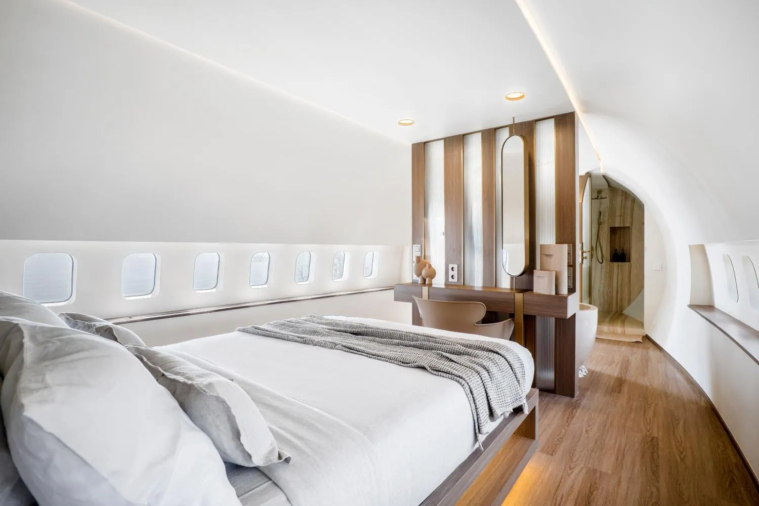 Bed in Private Jet Villa Uluwatu