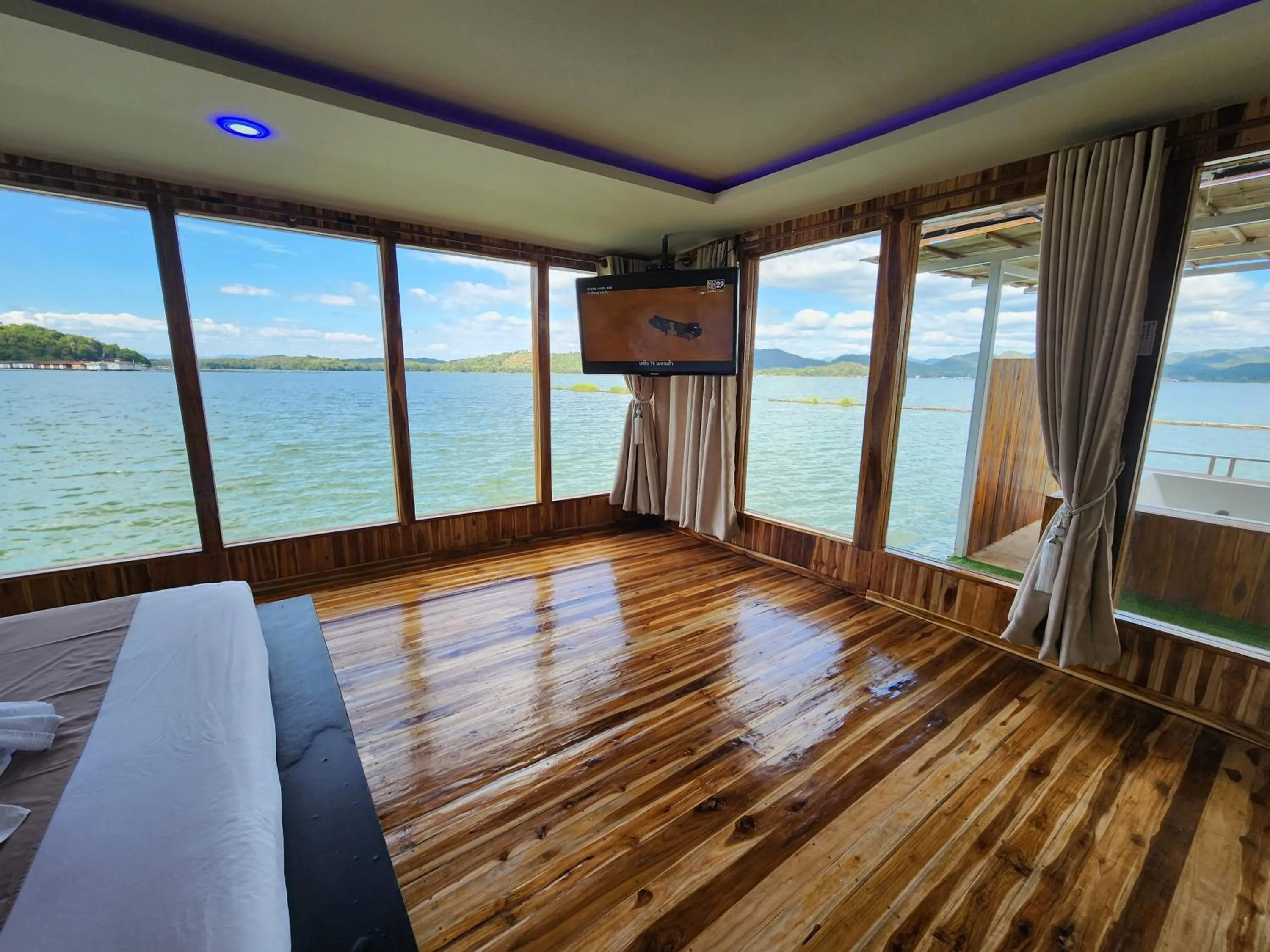 Bedroom in บ้านไร่ วรรณ วาลย์ รีสอร์ท