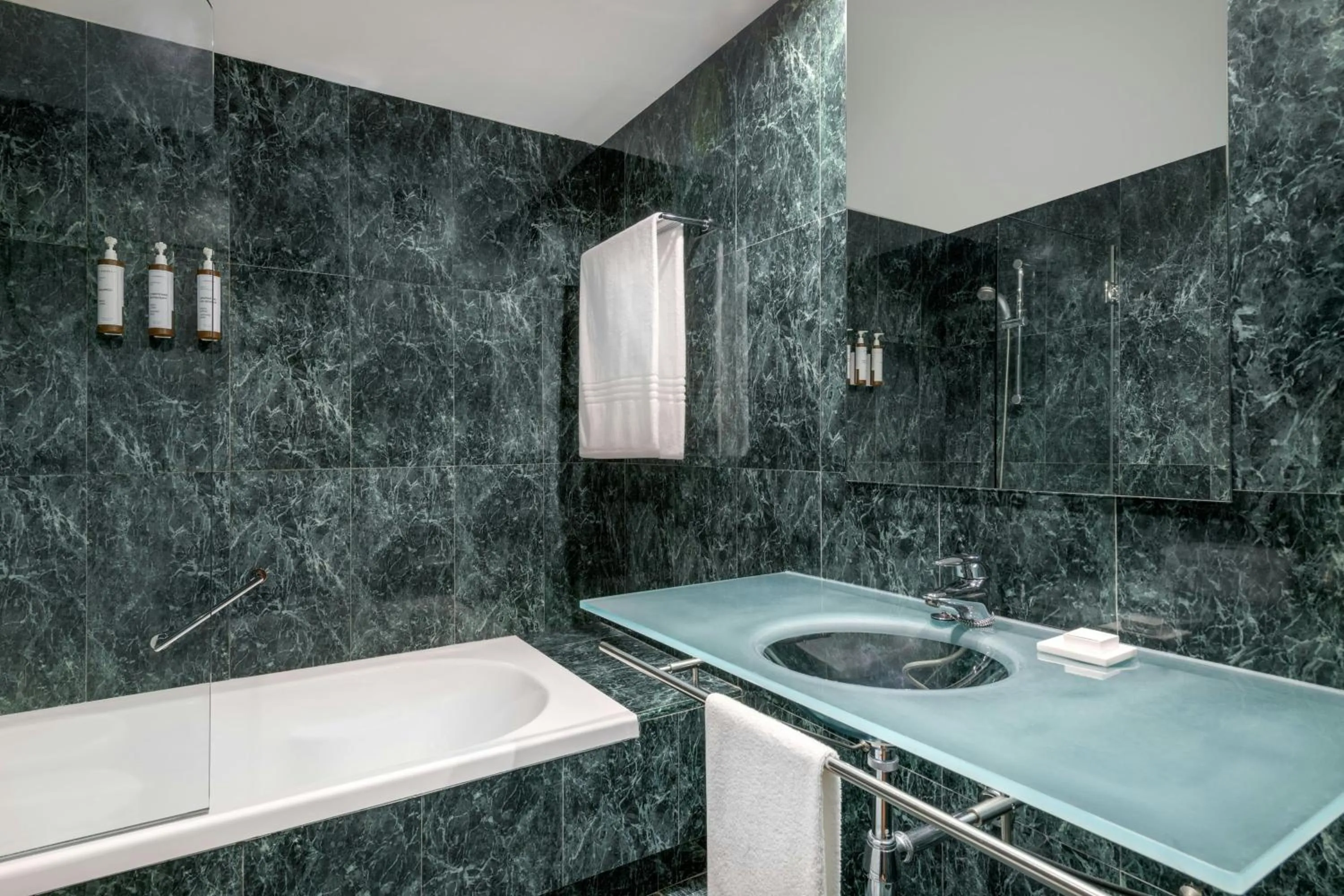 Bathroom in AC Hotel Sevilla Fórum by Marriott