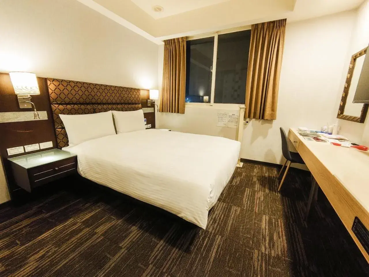 Photo of the whole room, Bed in Hub Hotel Banqiao Branch Photo of the whole room, Bed in Hub Hotel Banqiao Branch